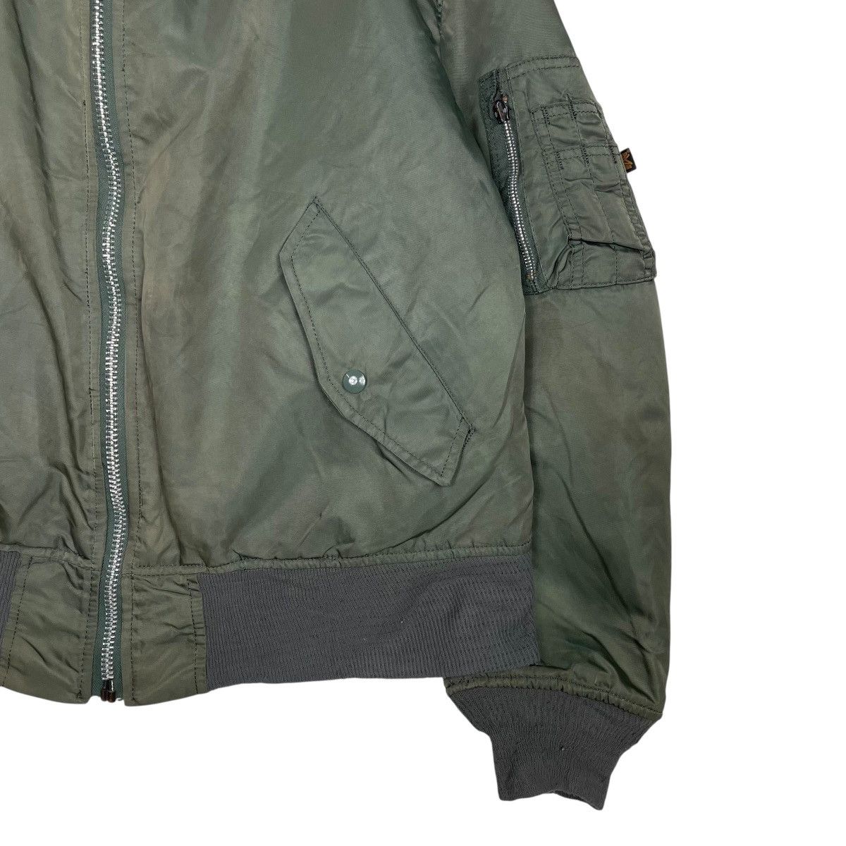 Alpha Industries Vintage Alpha Industries USAF MA-1 Nylon Bomber Size US L / EU 52-54 / 3 - 4 Thumbnail