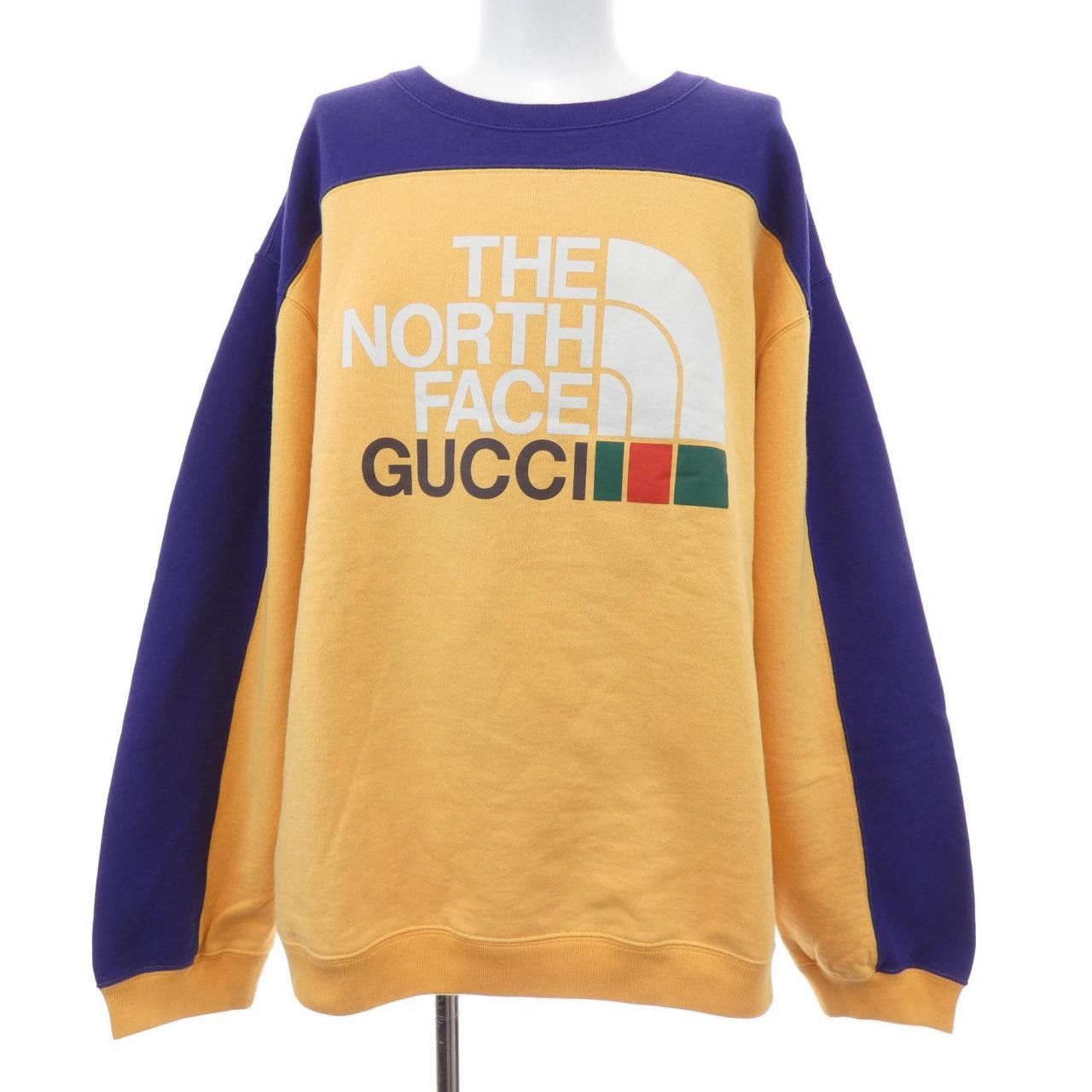 Gucci Gucci Gucci The North Face Cotton Sweatshirt Textile Sweatshirts & Hoodies 671449 DUTY FREE for USA Size ONE SIZE - 1 Thumbnail