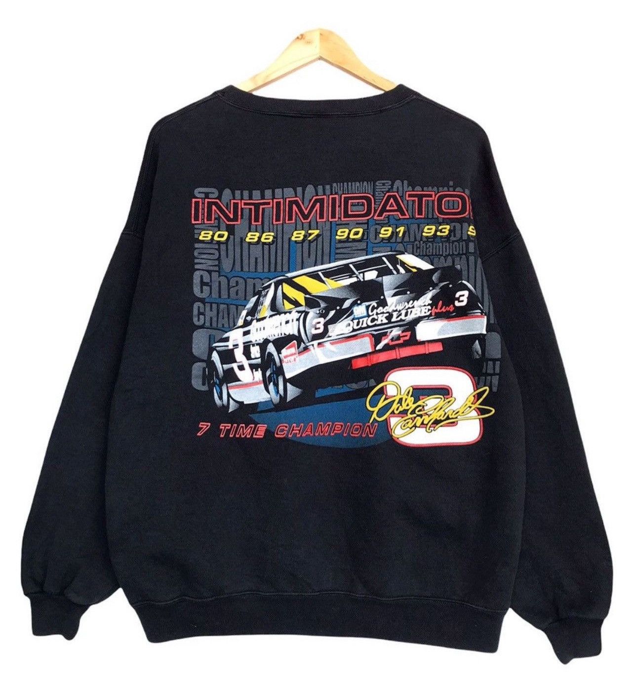 NASCAR Vintage 90s Nascar Dale Earthern Good Wrench Sweatshirt Size US L / EU 52-54 / 3 - 2 Thumbnail