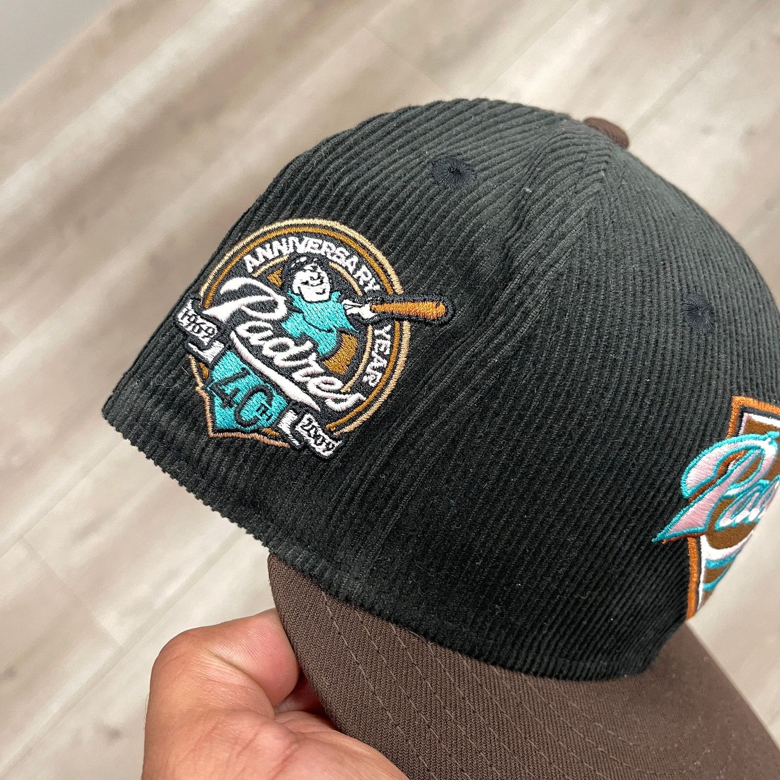 New Era San Diego Padres Brown 40th Anniversary New Era Hat 7 1/4 Size ONE SIZE - 3 Thumbnail