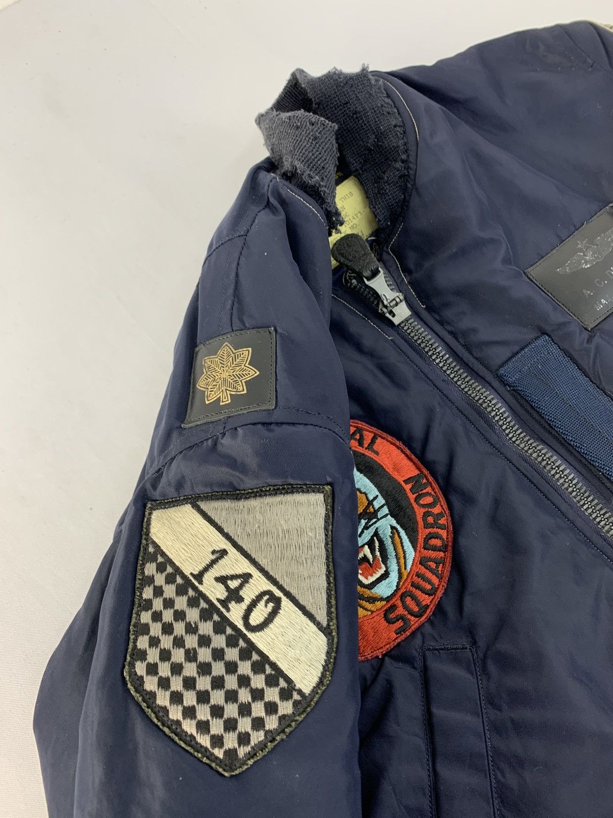 ★TYPE B-15C Alpha Industries U.S Air Force Vintage B-15C Flying Jacket