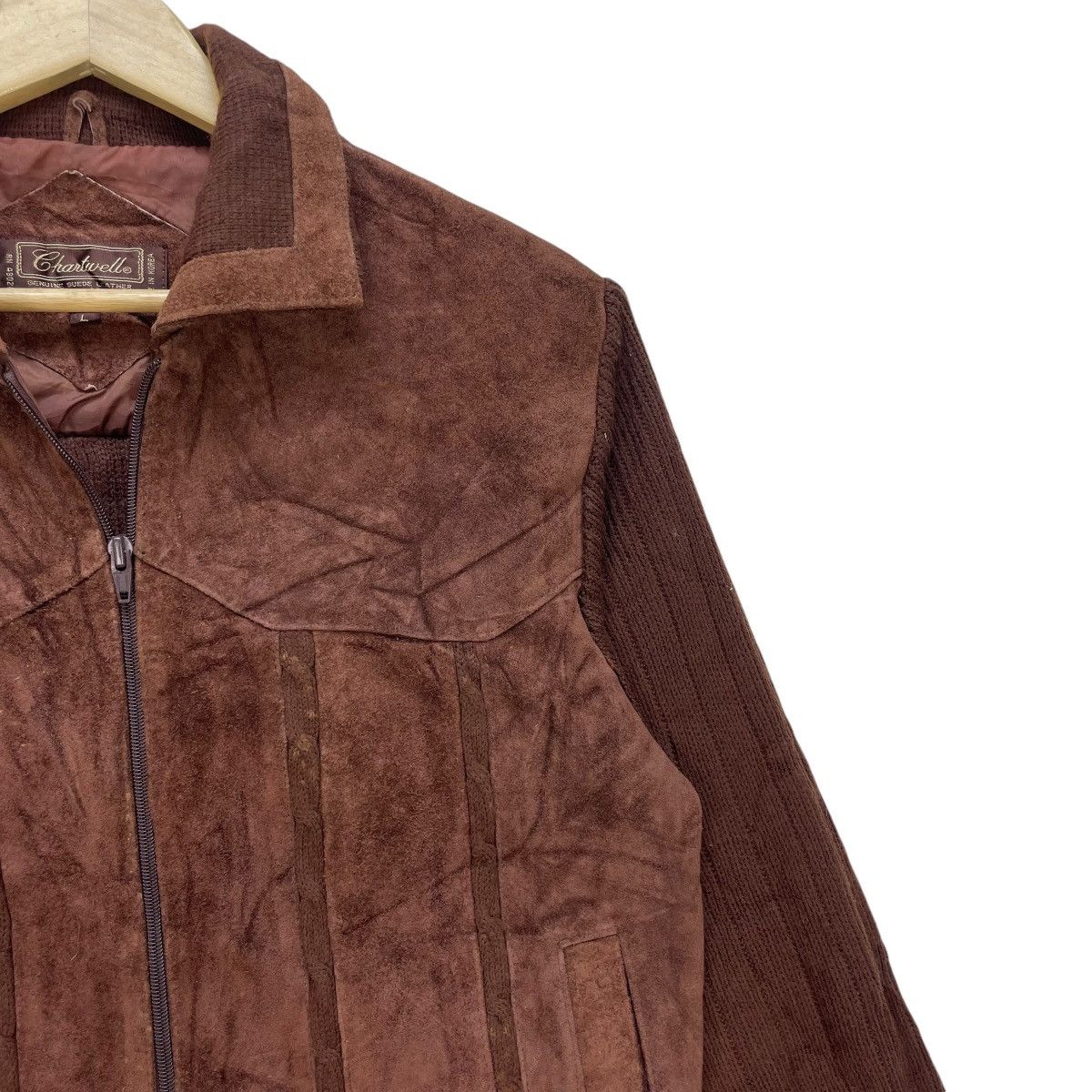 Genuine Leather 💥Vintage Chantwell Bomber Suede Leather Jacket Size US M / EU 48-50 / 2 - 4 Thumbnail