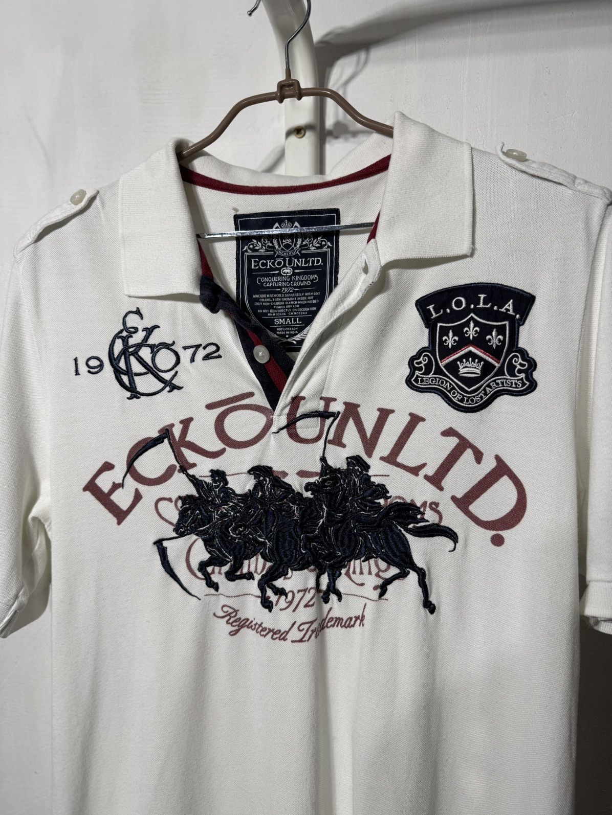 Ecko Unltd. Ecko Unltd vintage chief kief polo shirt embroided size M L Size US M / EU 48-50 / 2 - 2 Thumbnail