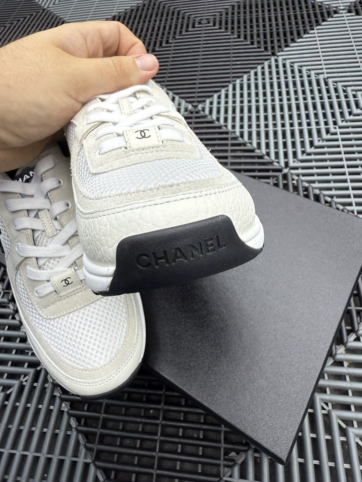 Chanel Chanel Panda Sneakers Size US 8 / IT 38 - 4 Thumbnail
