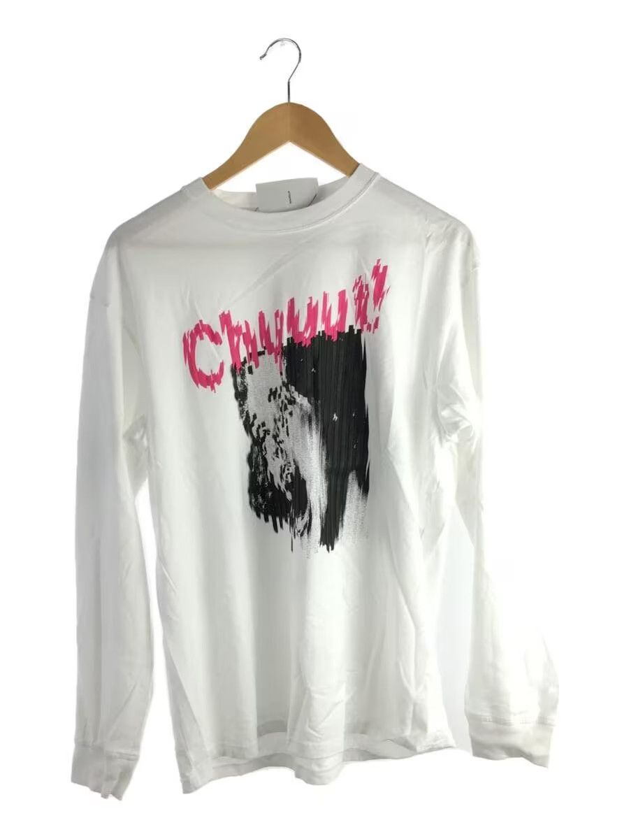 image of Undercover Chuuut! Long Sleeve Tee in White, Men's (Size XL)