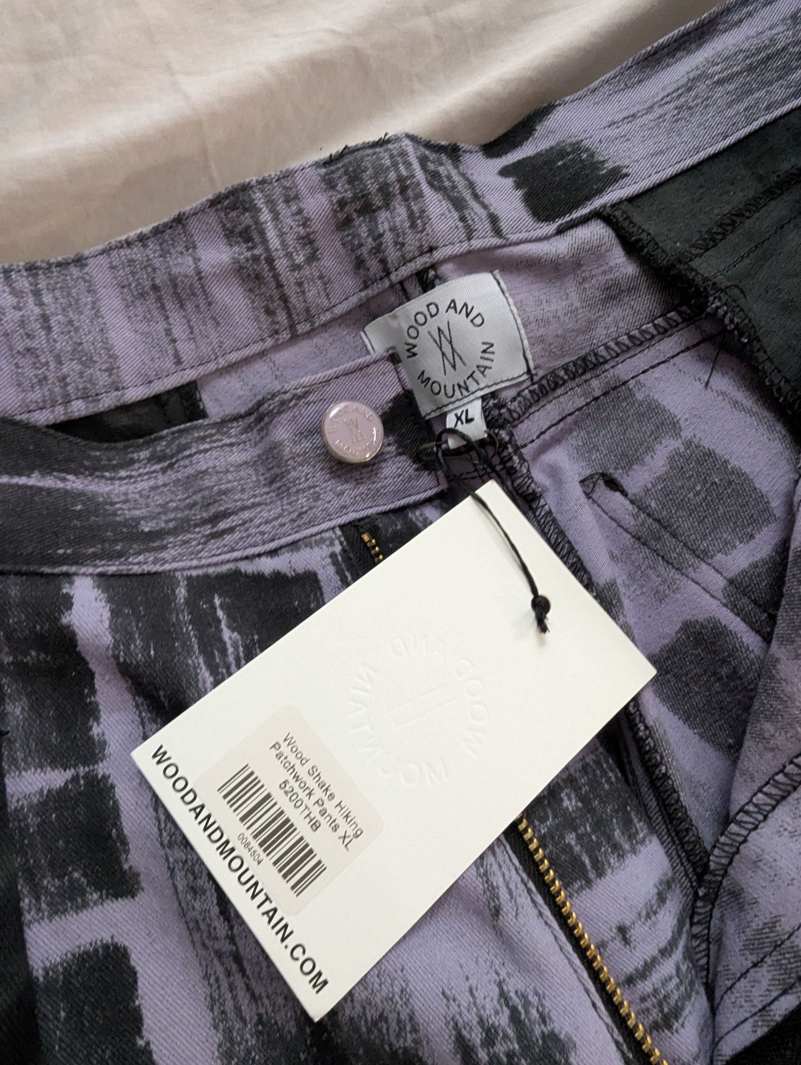 Other Wood and Mountain Wood Shake Patchwork Hiking Pants Size US 34 / EU 50 - 3 Thumbnail