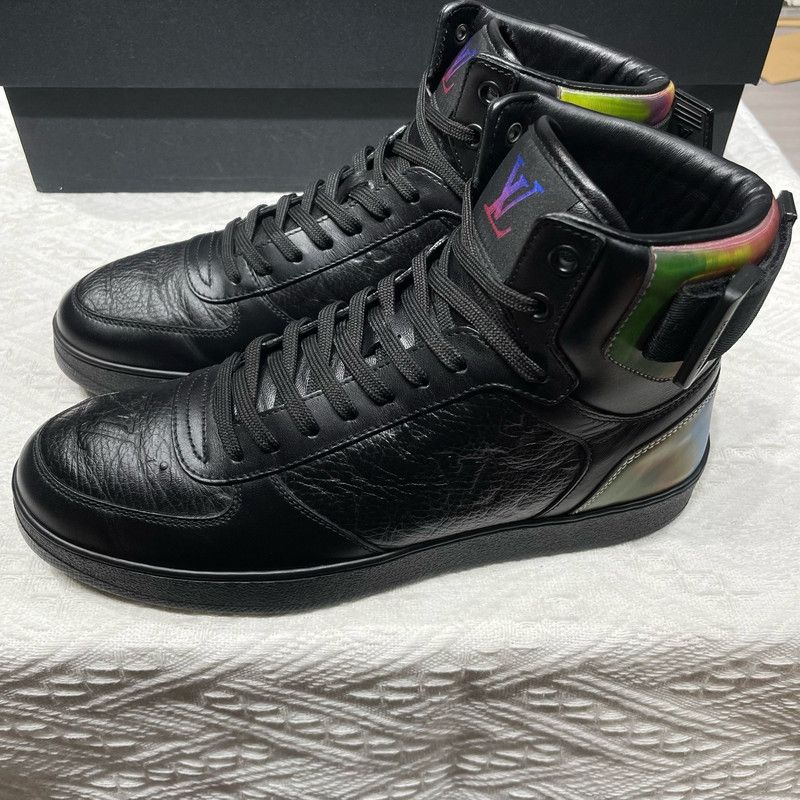 Louis Vuitton Louis Vuitton Rivoli High-Top Fashion Sneakers for Men 0079 Size US 6.5 / EU 39-40 - 1 Thumbnail