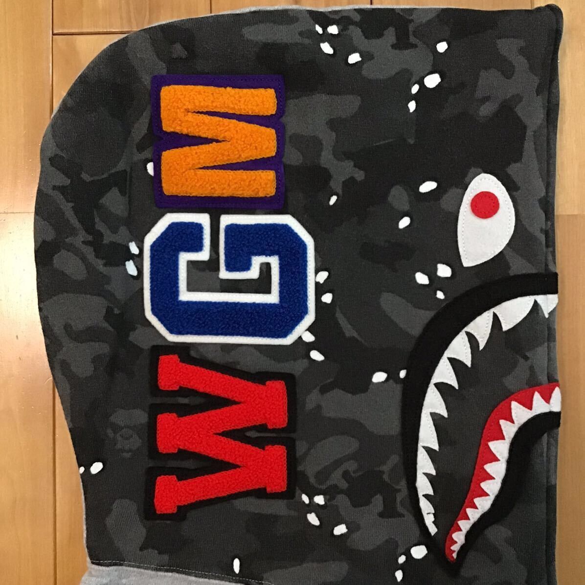 Bape × Stussy Stussy × BAPE camo shark full zip hoodie a bathing ape Size US S / EU 44-46 / 1 - 5 Thumbnail