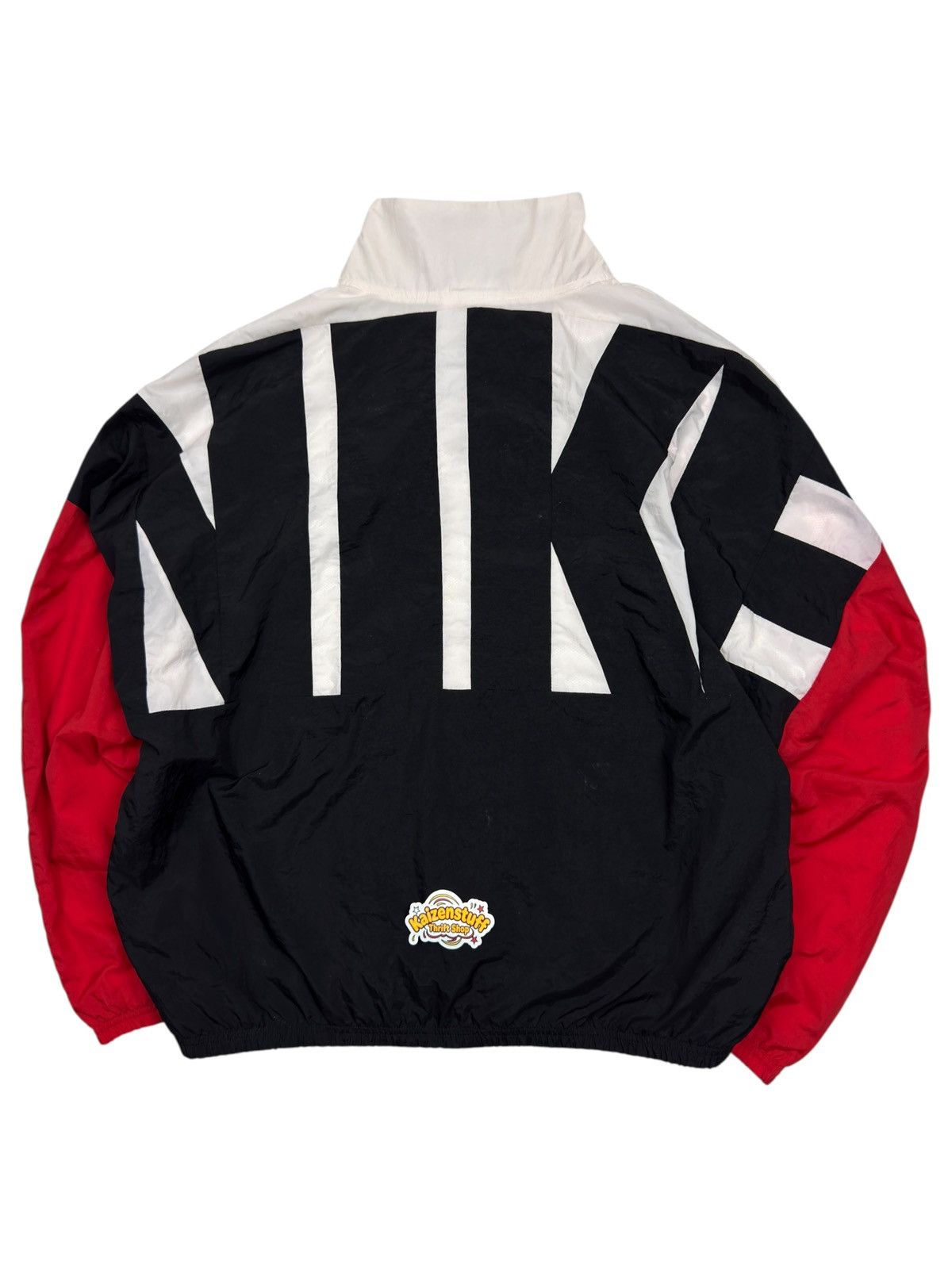 Nike Vintage 90s Nike Big Script Windbreaker Size US XXL / EU 58 / 5 - 1 Thumbnail