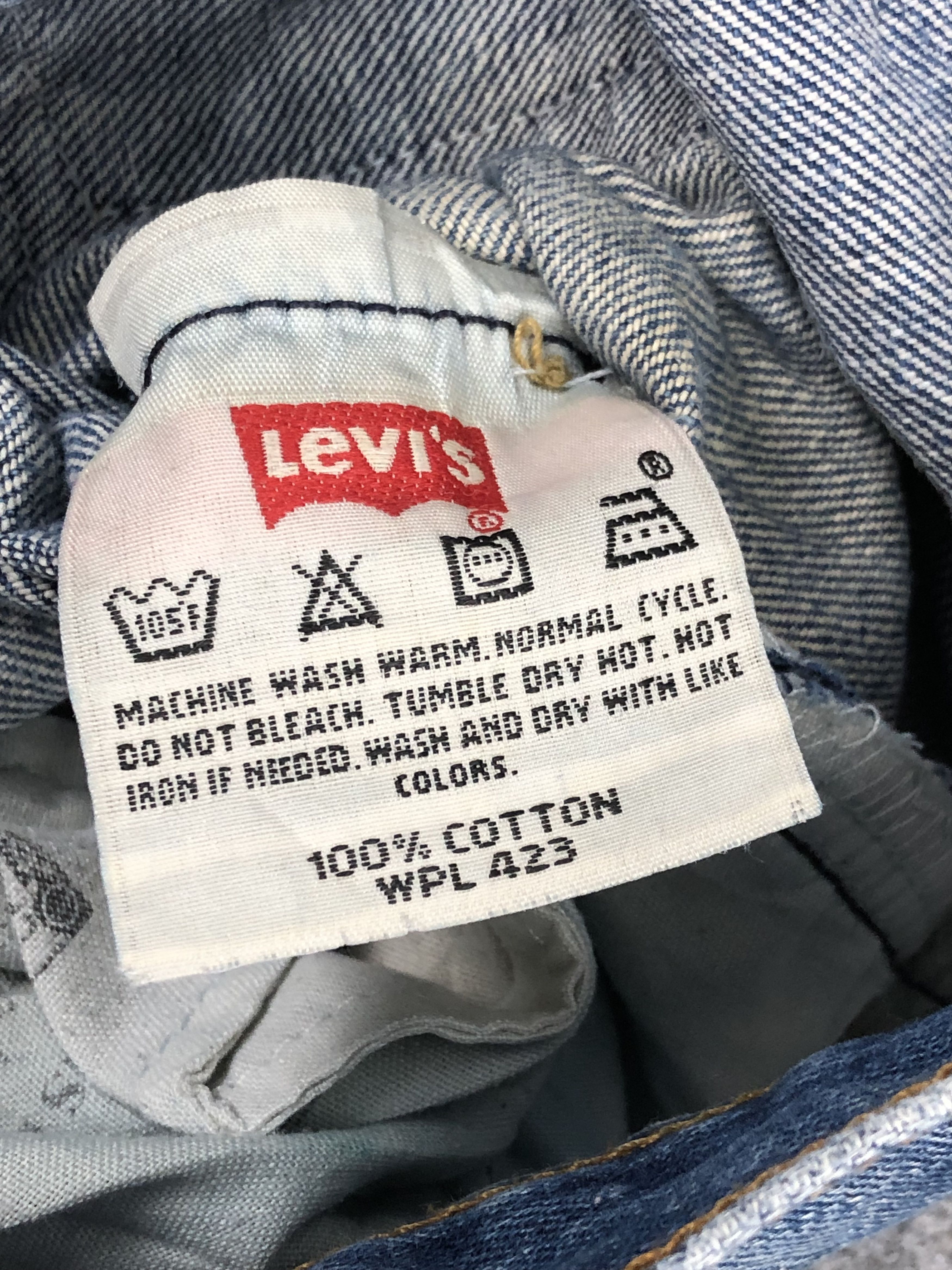 Levi's Vintage Levis 501 Faded Blue Jeans DPP0260 Size US 34 / EU 50 - 7 Thumbnail