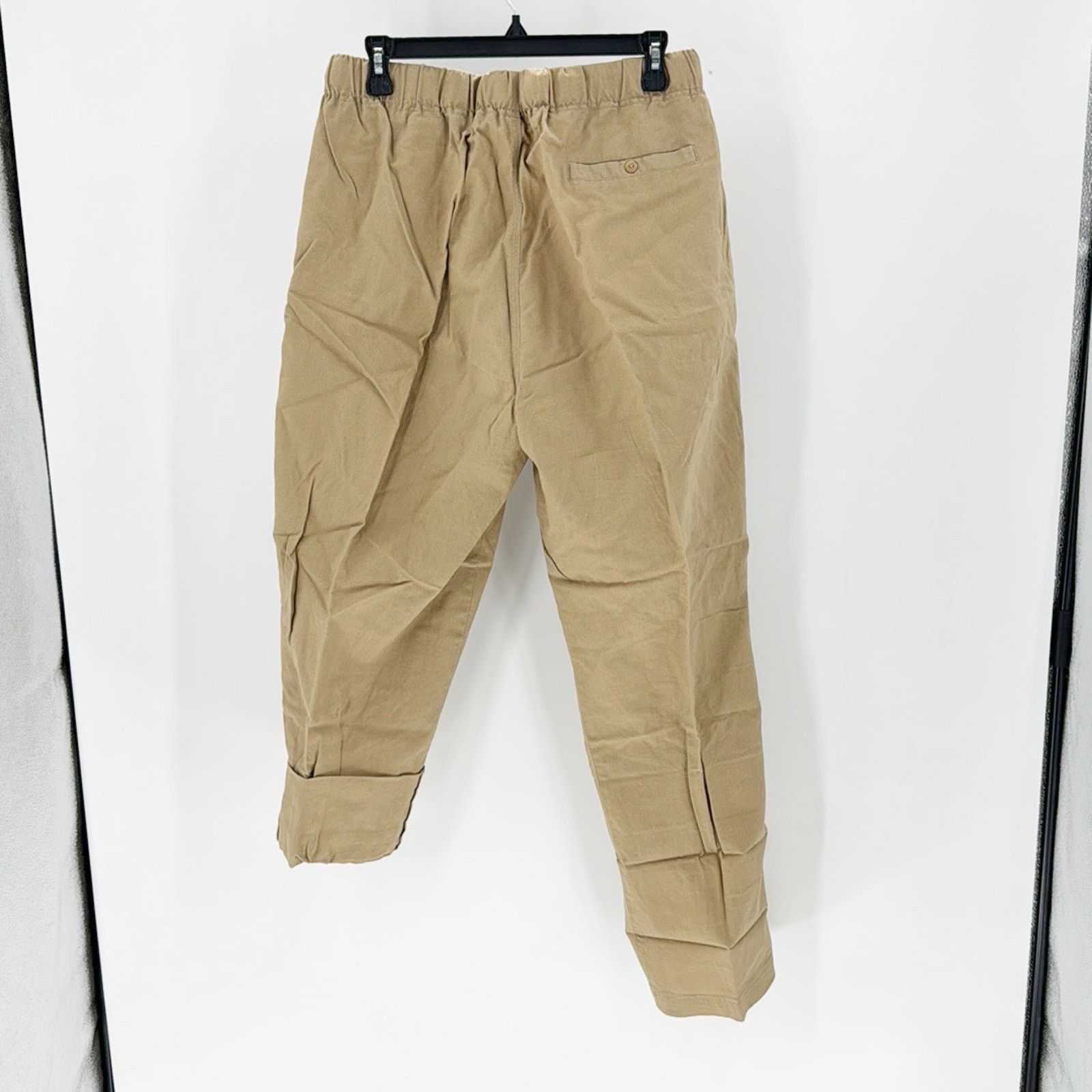 Vintage Vintage Gitano cotton belted khaki pants 80s lagenlook Size 34" / US 12 / IT 48 - 2 Thumbnail