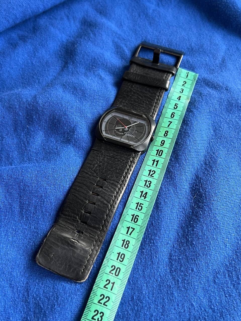 Levi's Vintage Levis Japanese style Futuristic Skull Dial Watch Y2K Size ONE SIZE - 13 Thumbnail