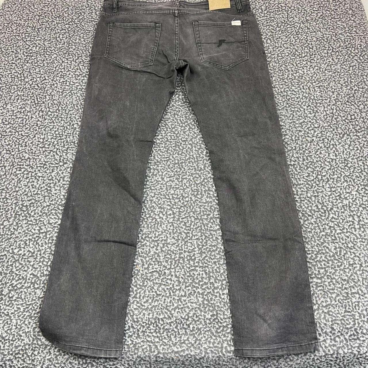 Other Footprint Manufacture Jeans Men 36x33 Black Denim Pants Size US 36 / EU 52 - 2 Thumbnail
