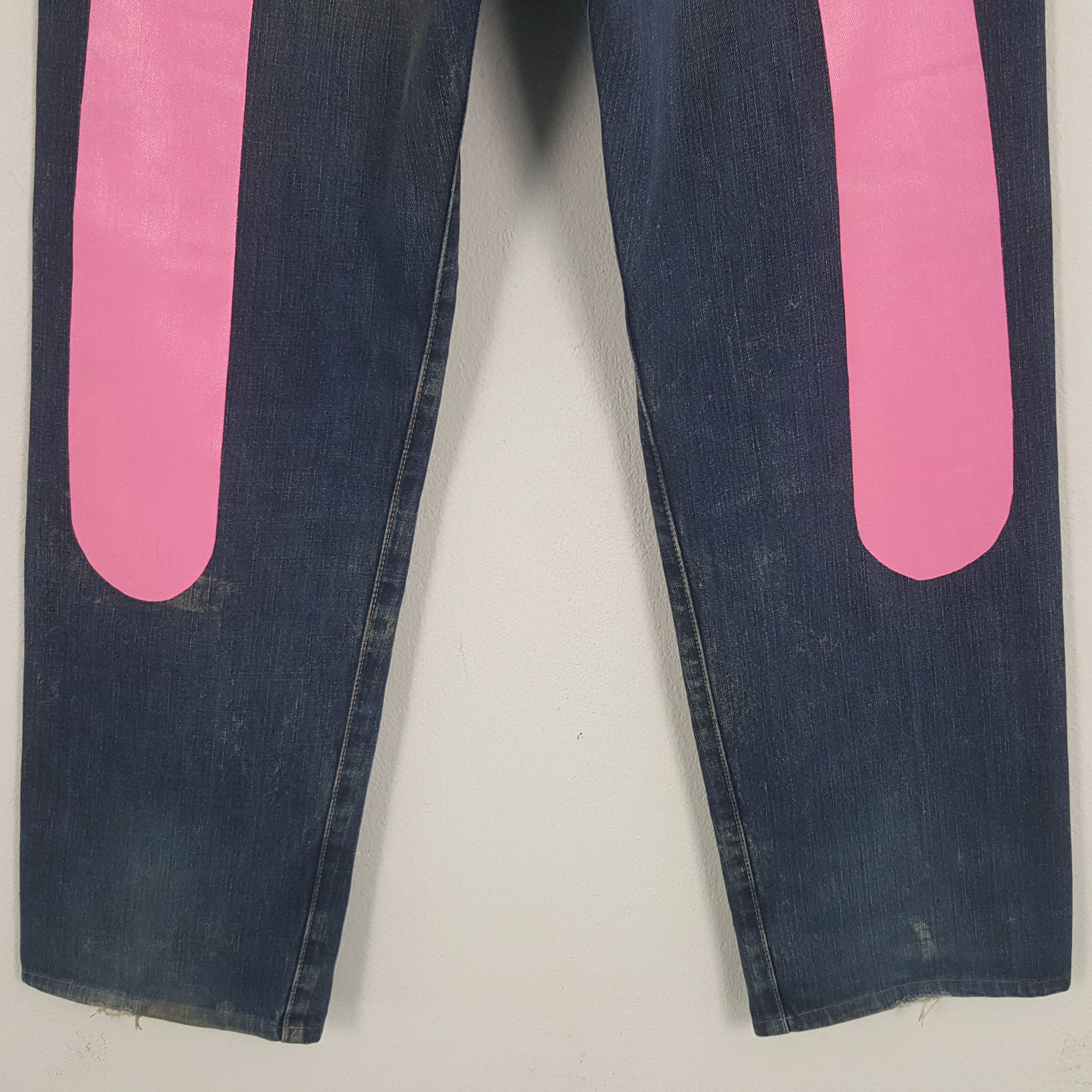 Evisu × Japanese Brand × Vintage Vintage Evisu Japanese Brand Daicock Custom Art Denim Jeans Size US 30 / EU 46 - 3 Thumbnail