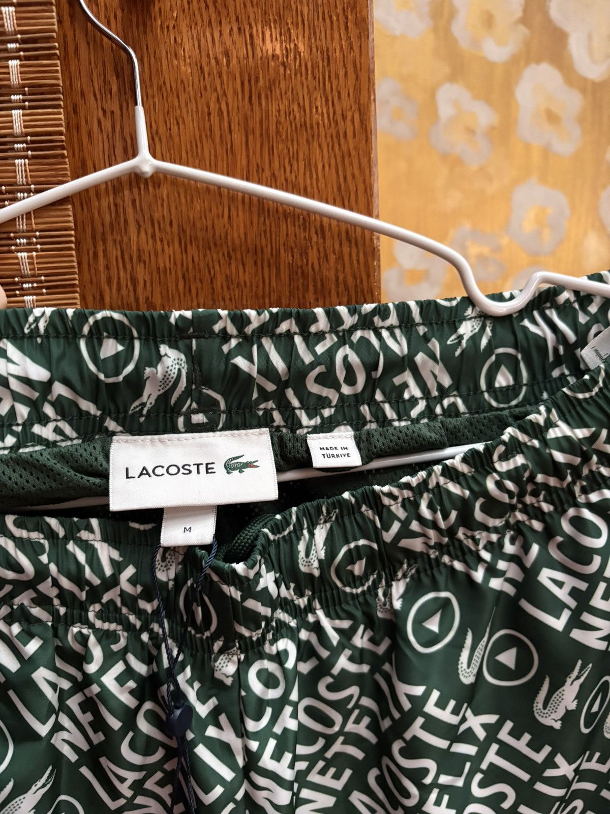 Lacoste Lacoste X Netflix Waterproof Nylon Relaxed Fit Joggers Size US 30 / EU 46 - 7 Thumbnail
