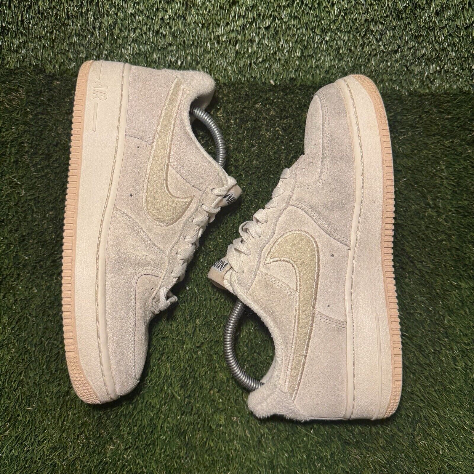 Nike Size 7.5 - Nike Air Force 1 '07 SE Sanddrift Fleece W Size US 7.5 / IT 37.5 - 3 Thumbnail