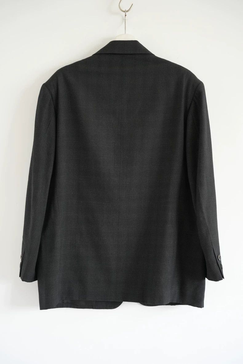 Yohji Yamamoto Yohji Yamamoto size m 80s dark plaid suits Size 36R - 3 Thumbnail