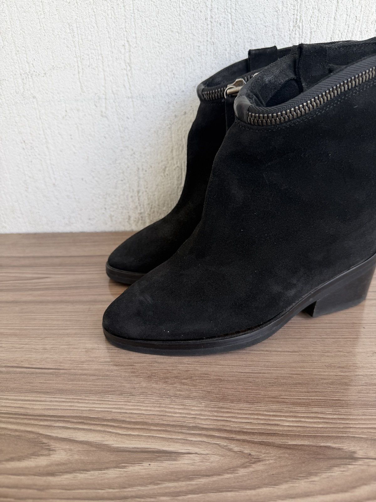 Cinzia Araia double zip wraparound wedge boots like isabel marant Size US 10 / IT 40 - 3 Thumbnail