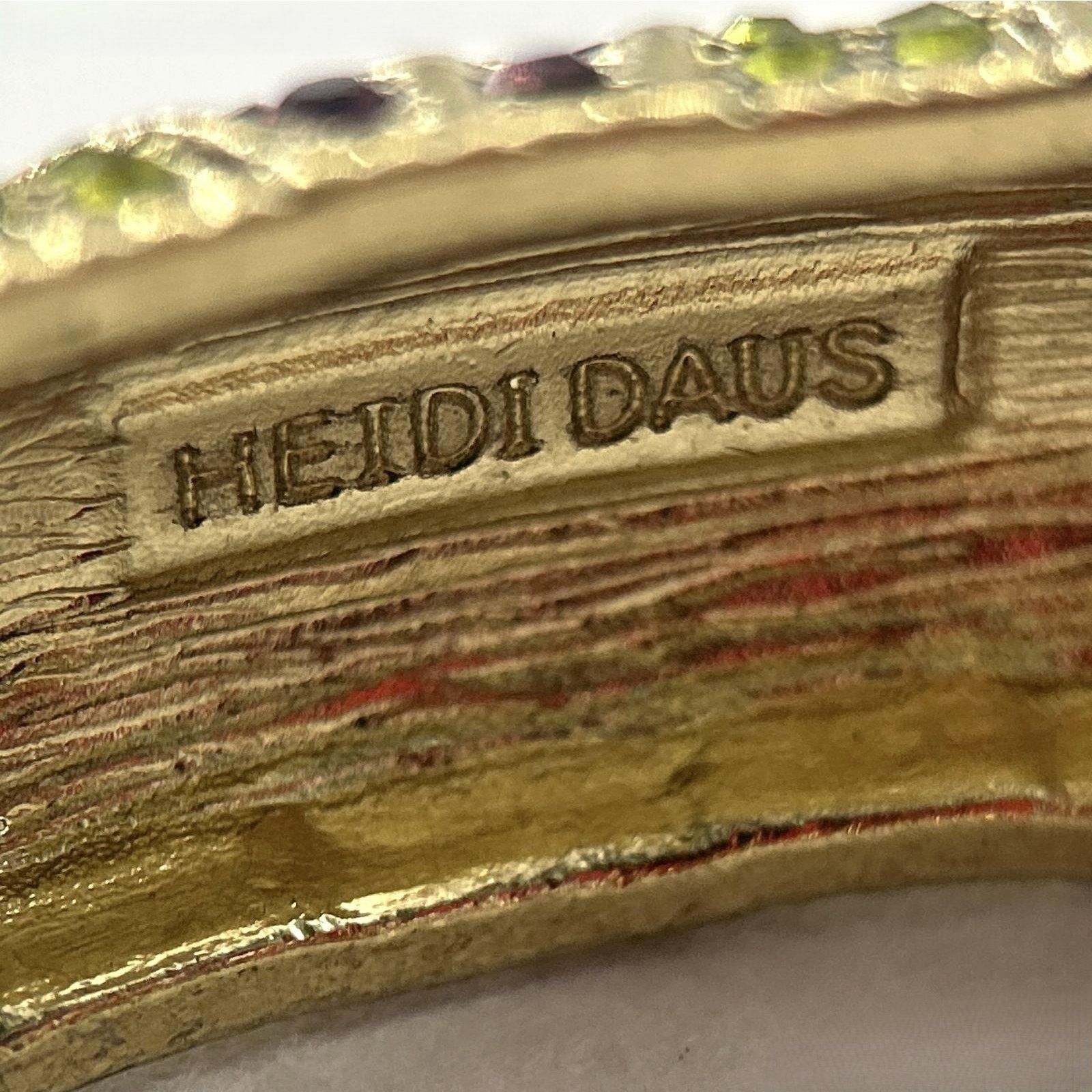 Designer Heidi Daus Triple Play X-Ceptional Crystal Bangle Bracelet Size ONE SIZE - 8 Thumbnail