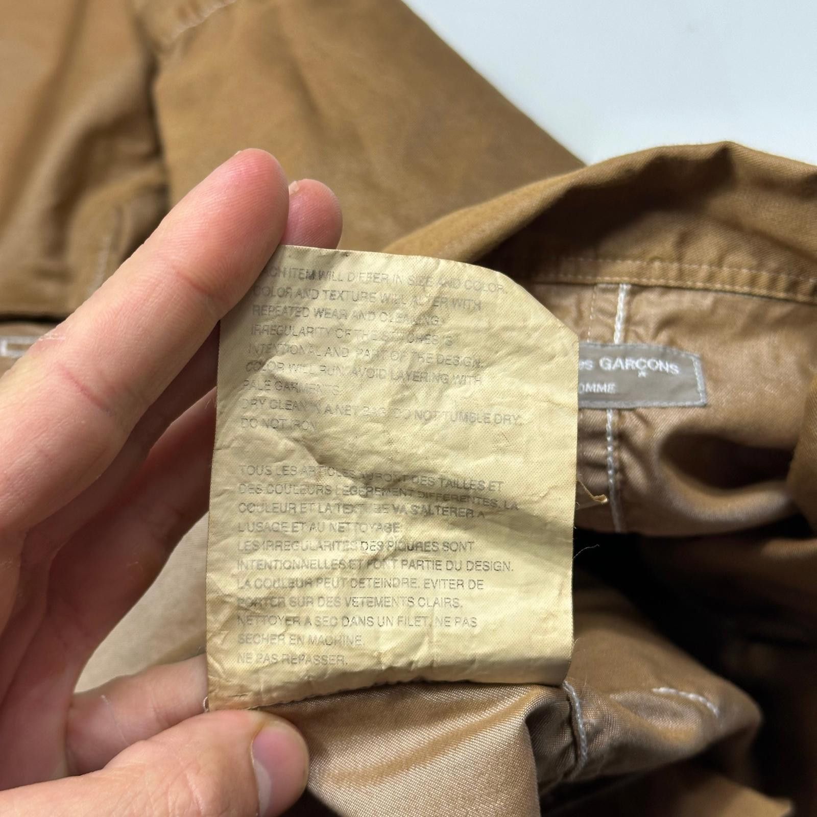Comme des Garcons Comme Des Garçons Homme 2001 Iridescent Cargo Shirt - M/L Size US M / EU 48-50 / 2 - 8 Thumbnail
