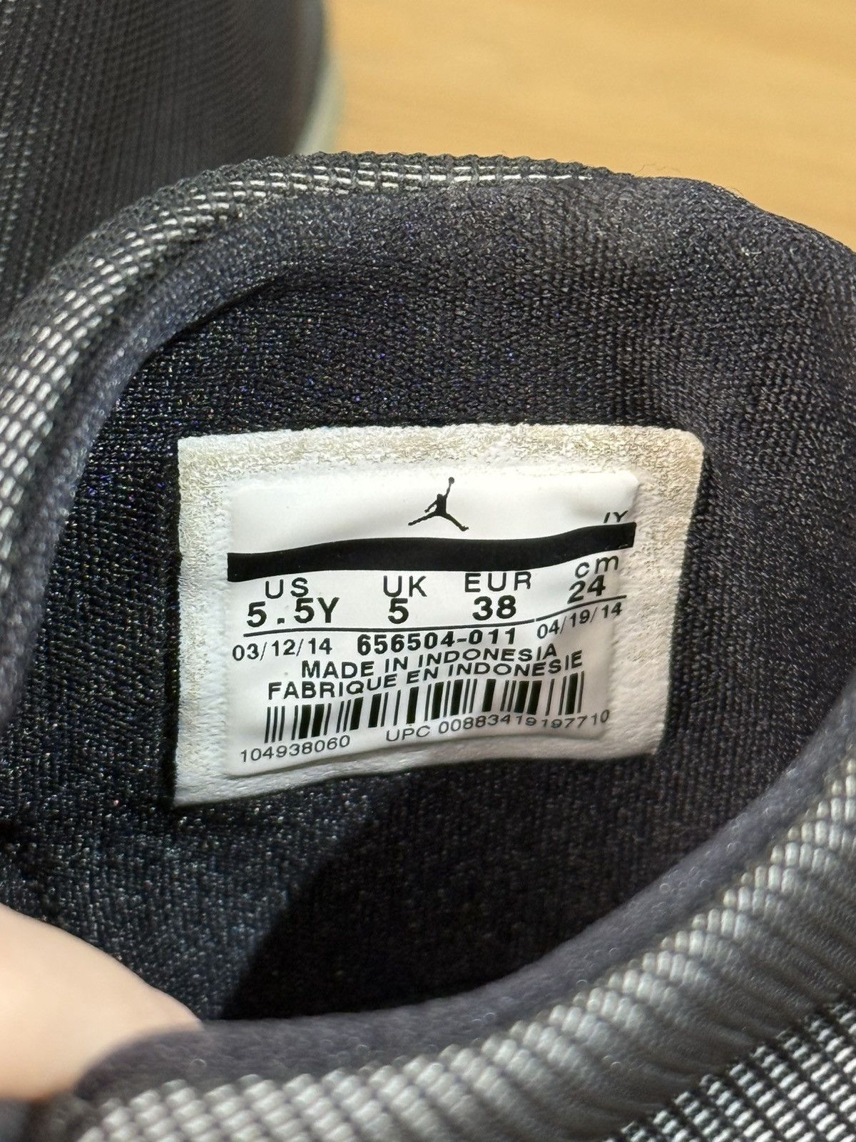 Jordan Brand × Nike Nike Air Jordan Future Black Ice Size US 7.5 / IT 37.5 - 7 Thumbnail