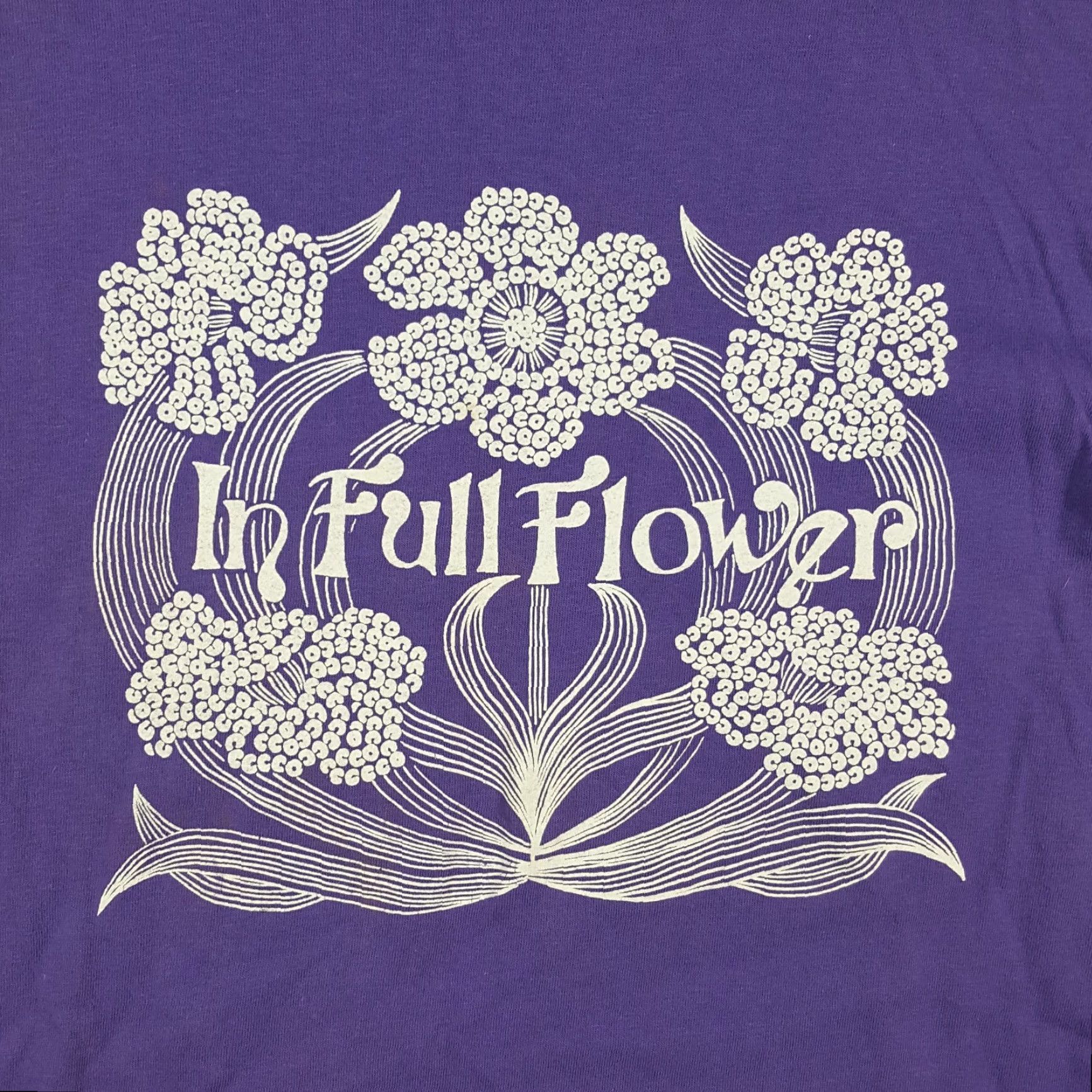 Etro Vintage Alley Cat Women's T-Shirt S Purple Floral 90s Retro Cotton Casual Size S / US 4 / IT 40 - 3 Thumbnail