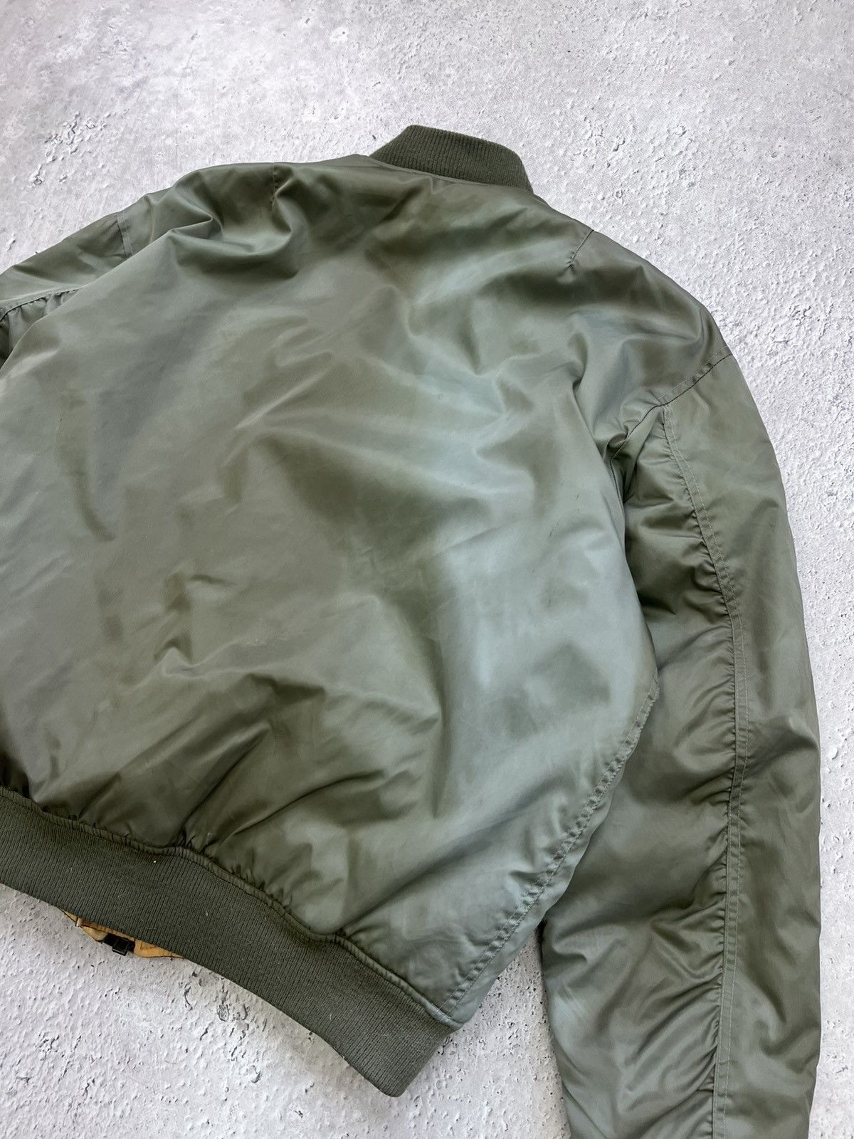 Alpha Industries Vintage KANYE WEST STYLE Alpha Industries Bomber Jacket Size US XL / EU 56 / 4 - 10 Thumbnail
