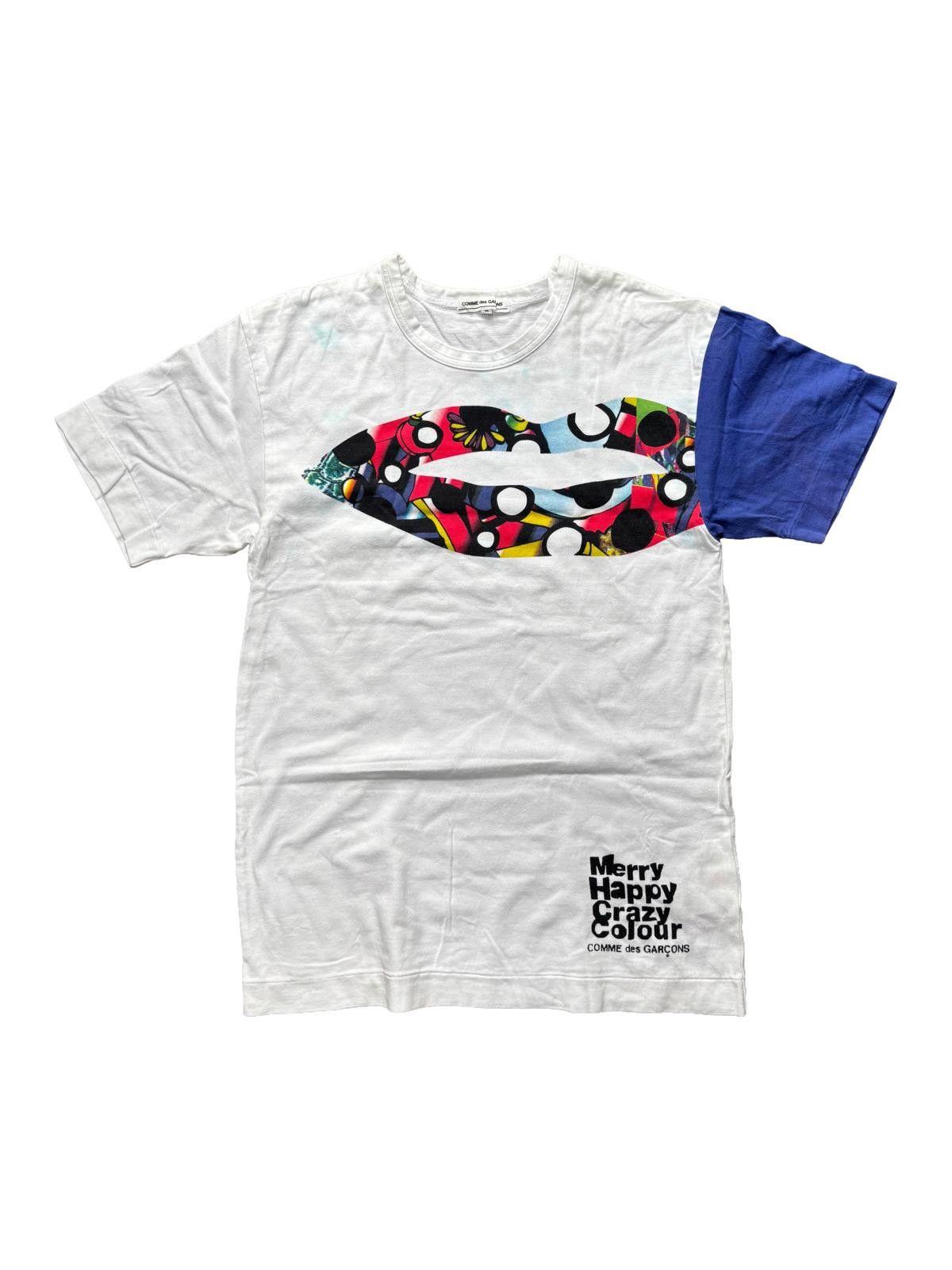Comme des Garcons Comme Des Garcons “Wear Your Freedom” White T
