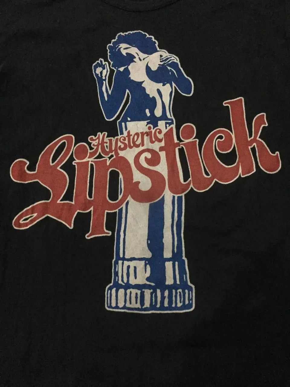 Hysteric Glamour × Japanese Brand × Vintage RARE Hysteric glamour lipstick long sleeve Tshirt Size US M / EU 48-50 / 2 - 2 Thumbnail