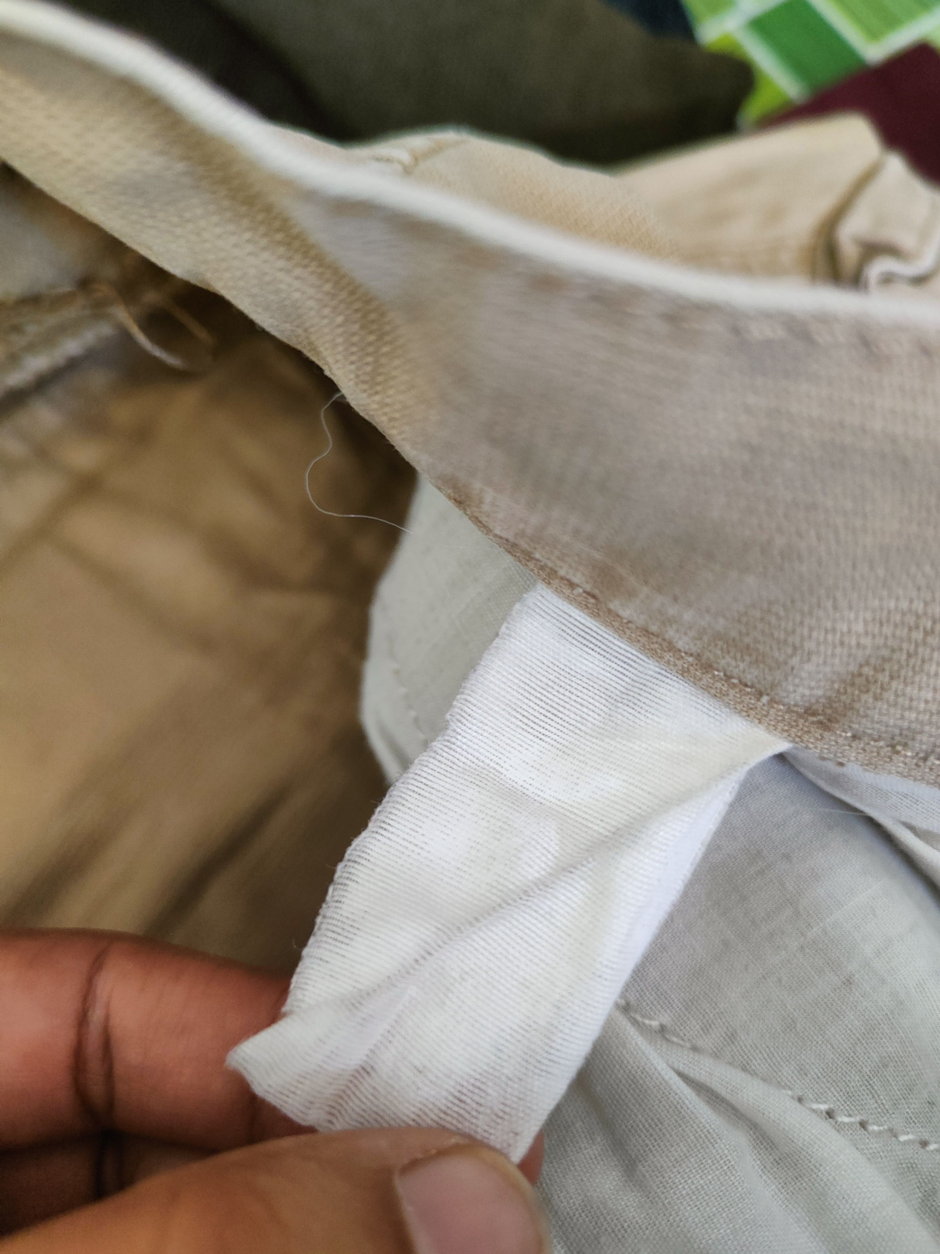 LOWBOX DL Lowbox Beige Multipocket Cargo Pants #46-398 Size US 32 / EU 48 - 12 Thumbnail