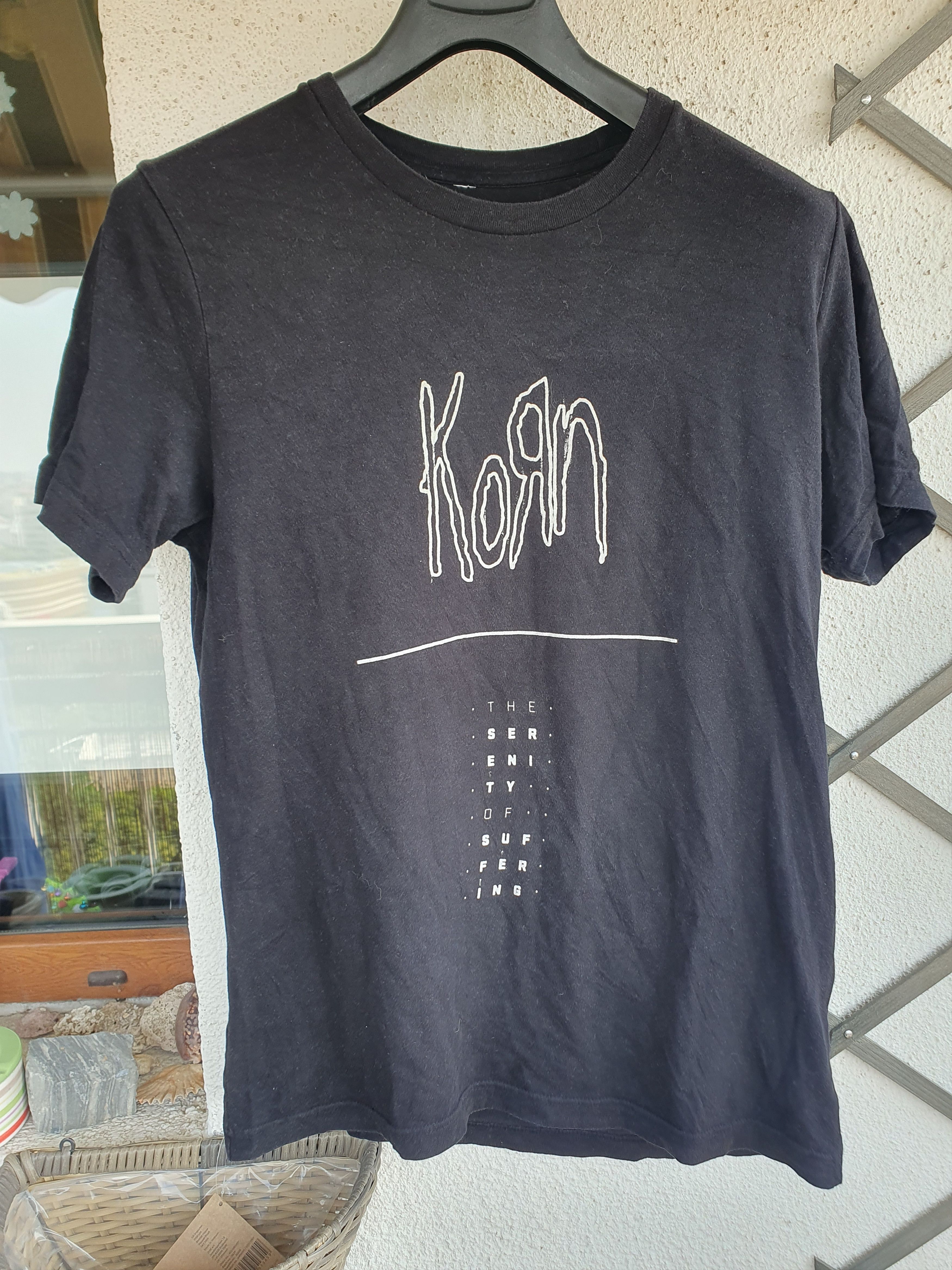 Band Tees × Swagger Korn The Serenity Of Suffering t-shirt sz M Size US M / EU 48-50 / 2 - 1 Thumbnail