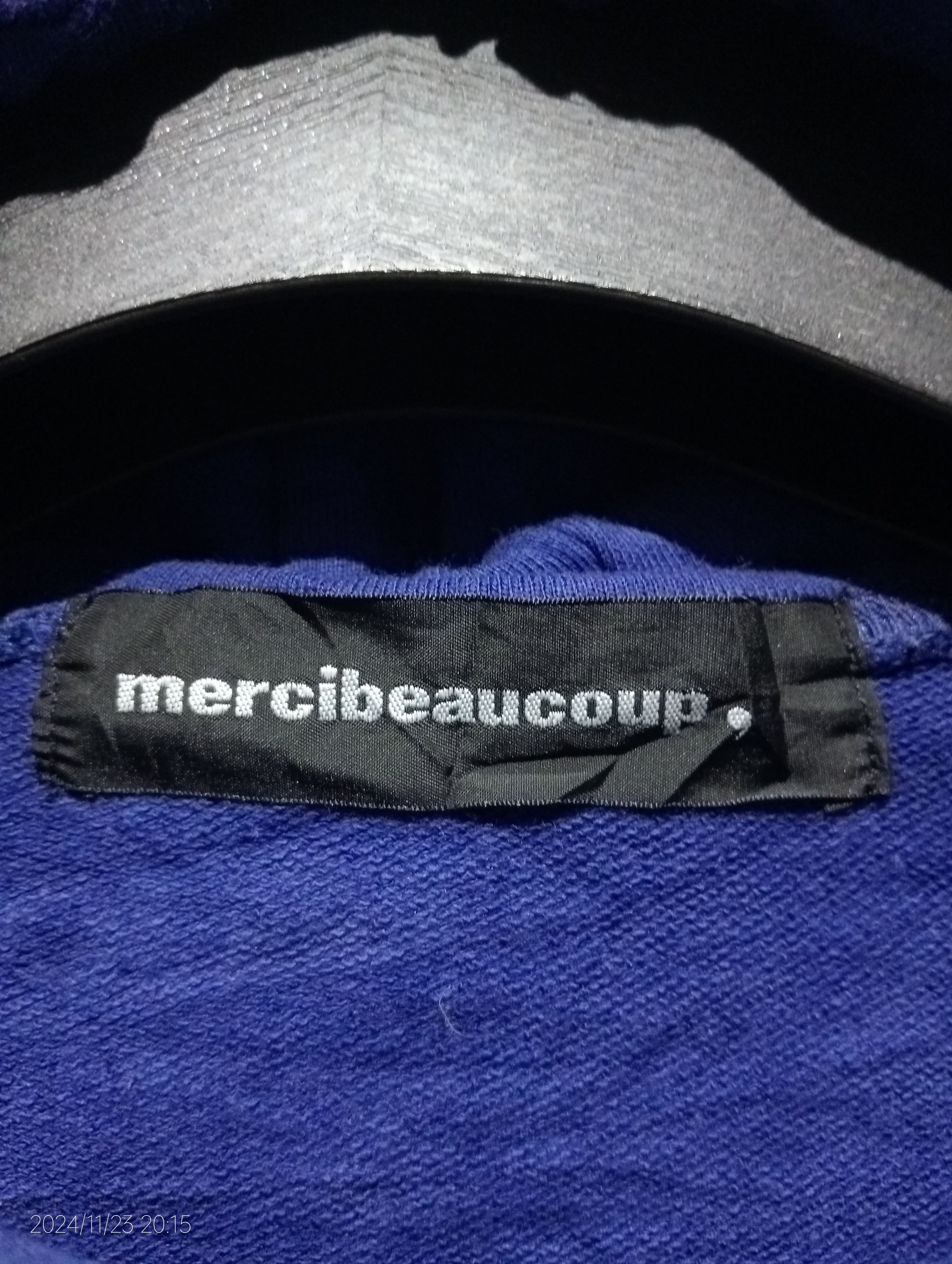 Issey Miyake × mercibeaucoup Vintage Mercibeaucoup Issey Miyake Long Pullover Hoodie Size US M / EU 48-50 / 2 - 2 Thumbnail