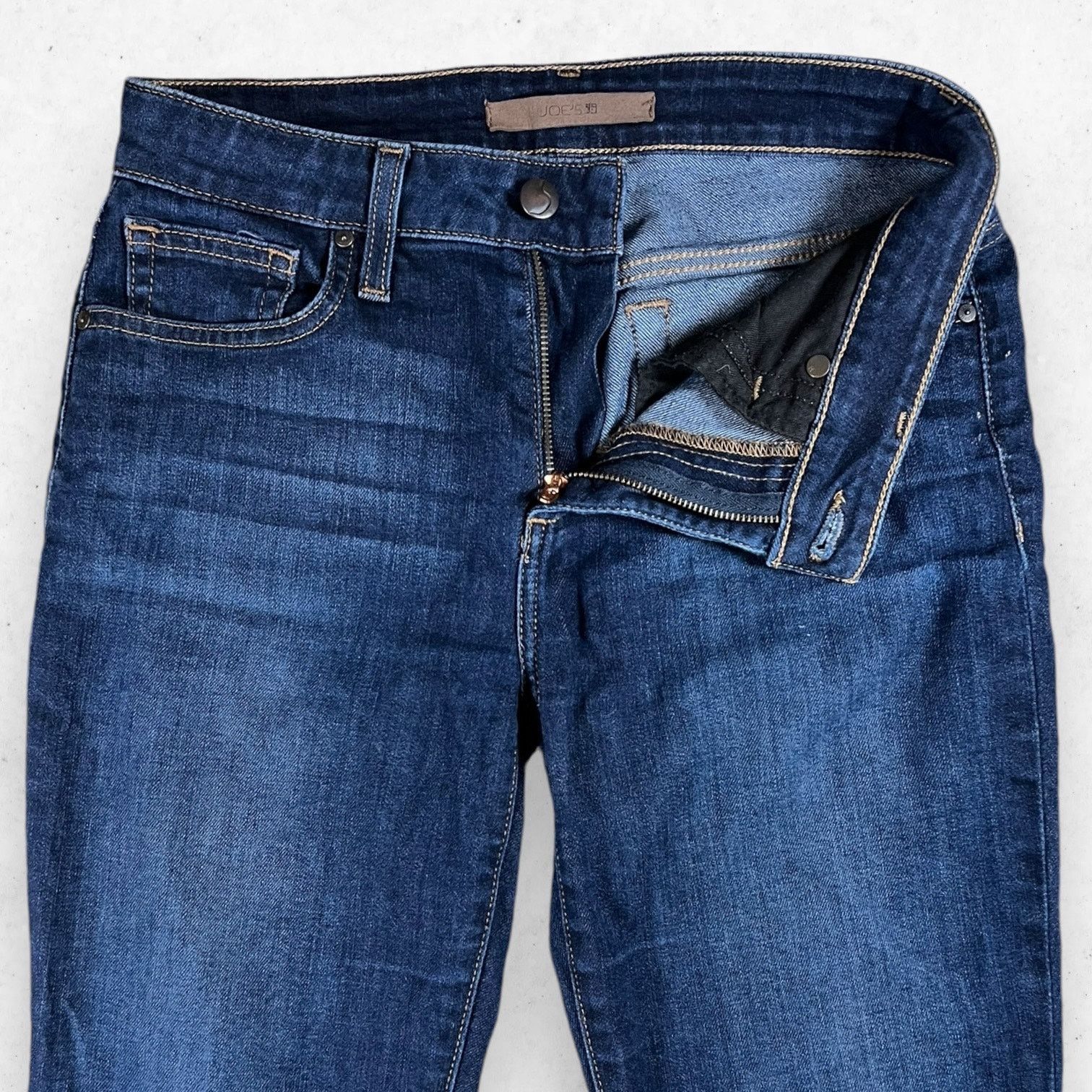 Other Joe's Jeans W26 The Icon Skinny Ankle Jeans Mara Dark Blue Size 26" / US 2 / IT 38 - 4 Thumbnail