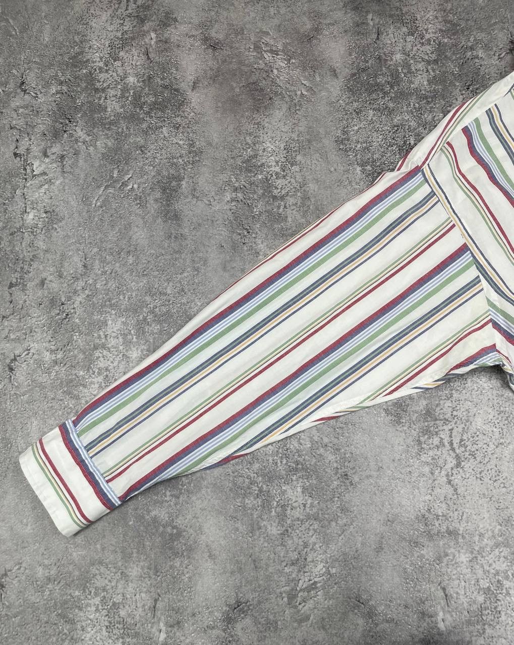 Chaps Ralph Lauren Chaps Ralph Lauren Men Cotton Striped Shirt Multicolor Size US XL / EU 56 / 4 - 5 Thumbnail