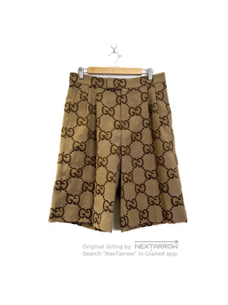 Gucci Gucci Double G pattern full print shorts Size US 32 / EU 48 - 2 Thumbnail