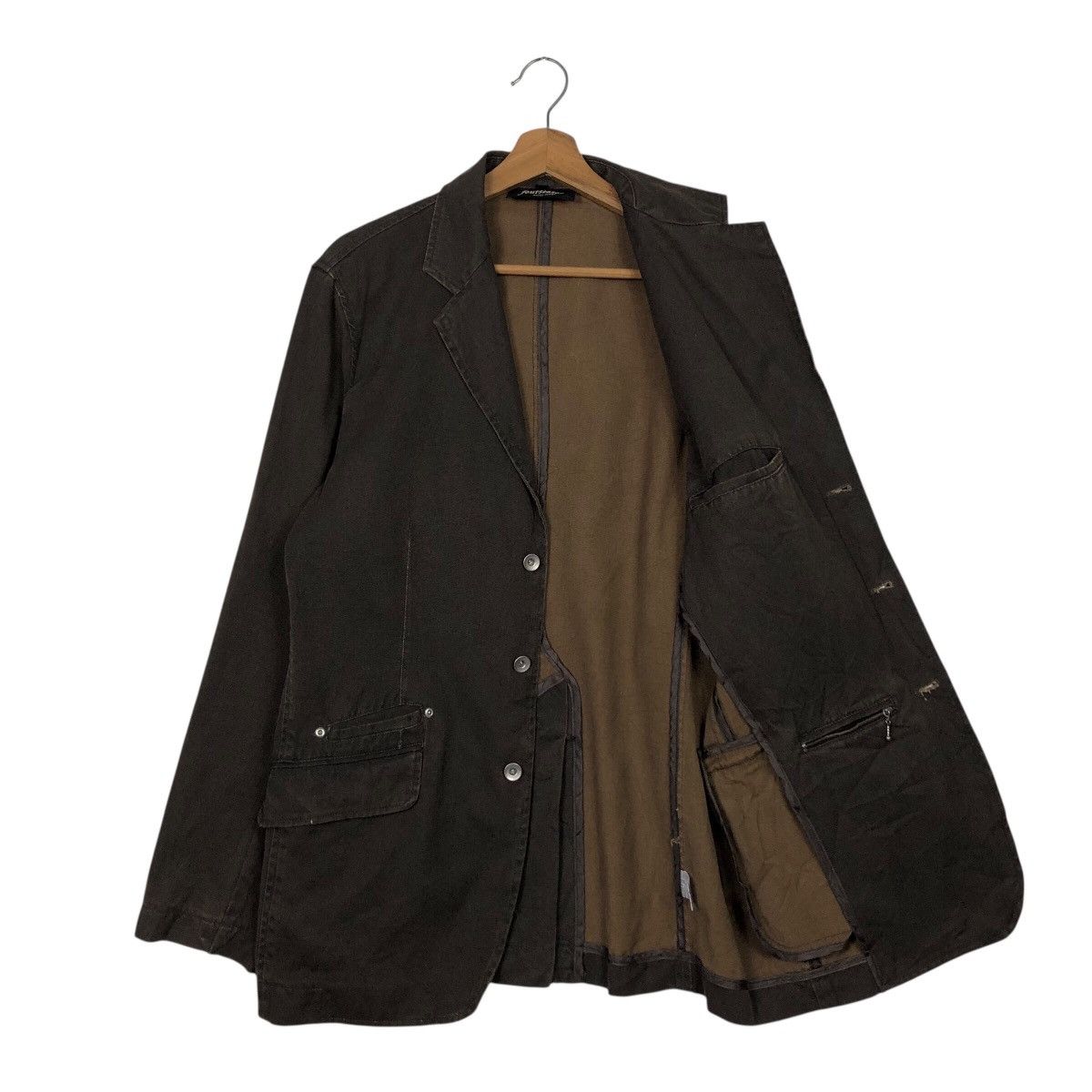 Japanese Brand 📌Vintage Chore Work Jacket Fourseason Canvas Issey Miyake Size US M / EU 48-50 / 2 - 12 Thumbnail