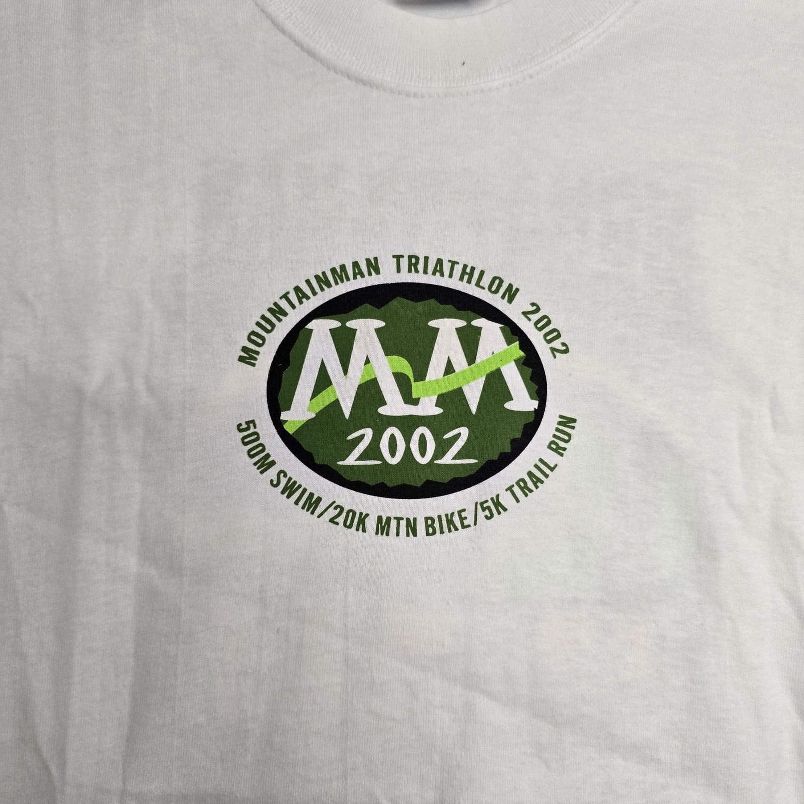 Fruit Of The Loom × Vintage Vintage Boca Hawaii Triathlon Mountain Man XL Tee Size US XL / EU 56 / 4 - 8 Thumbnail
