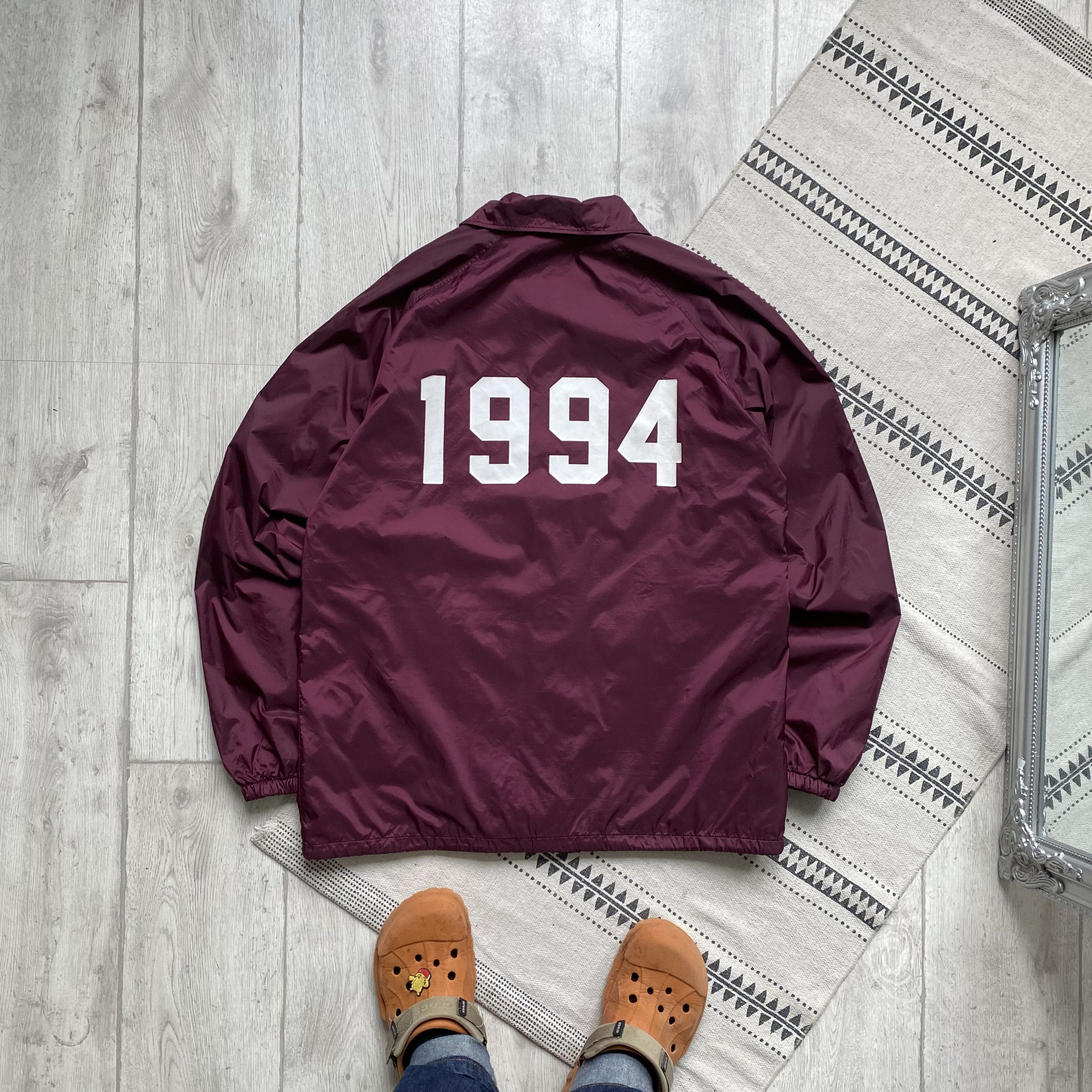 Earl Sweatshirt EARL sweatshirt nylon coach jacket Windbreaker 1994 logo Size US L / EU 52-54 / 3 - 9 Thumbnail