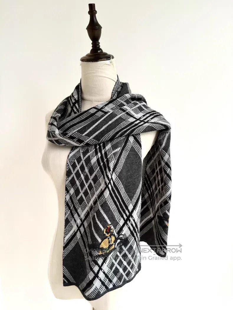 Vivienne Westwood Vivienne Westwood Vintage black and gray striped diamond S Size ONE SIZE - 2 Thumbnail