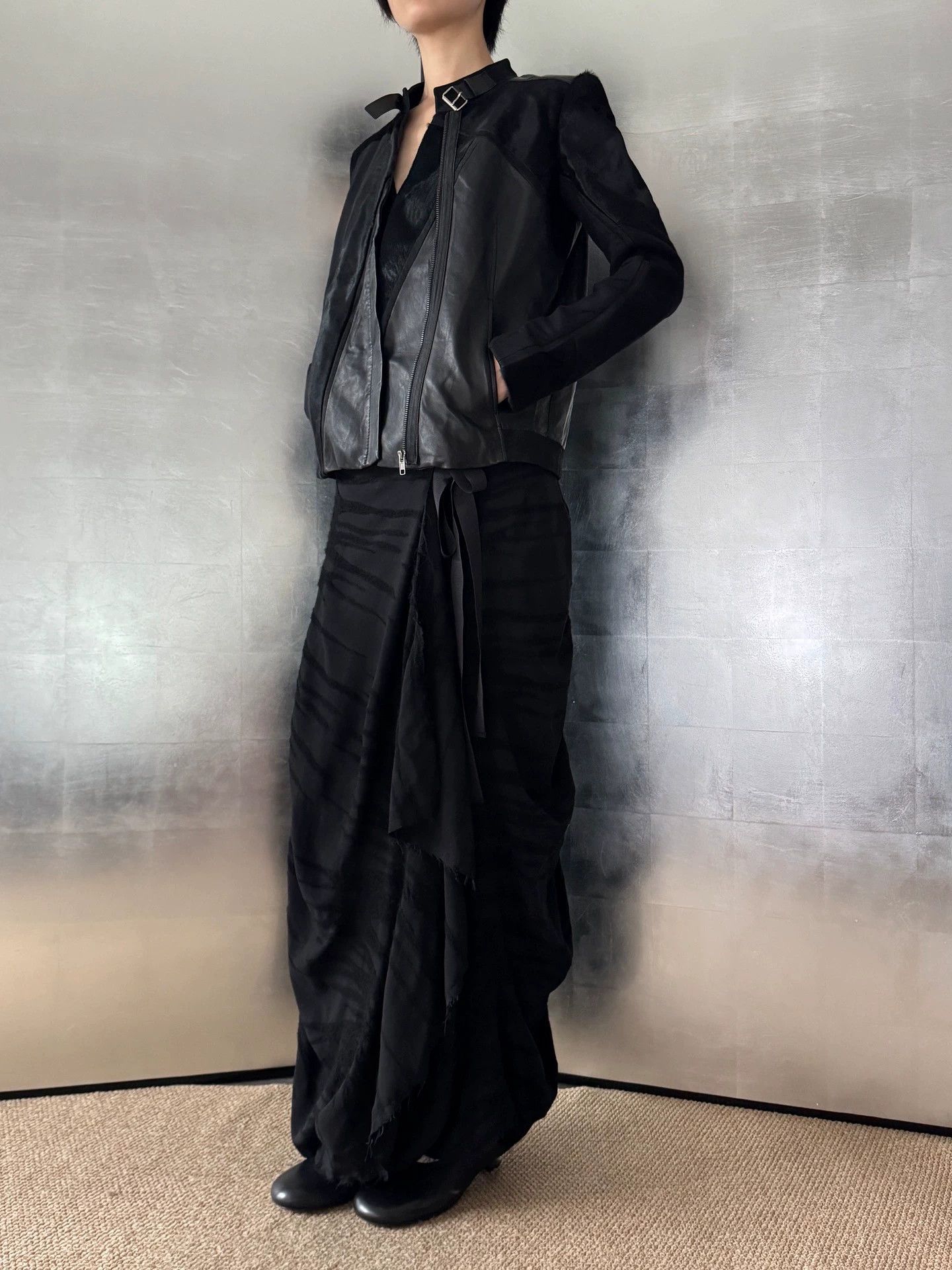 Helmut Lang Helmut Lang Vintage Sheepskin Suede Leather Jacket Size 2 Size M / US 6-8 / IT 42-44 - 3 Thumbnail