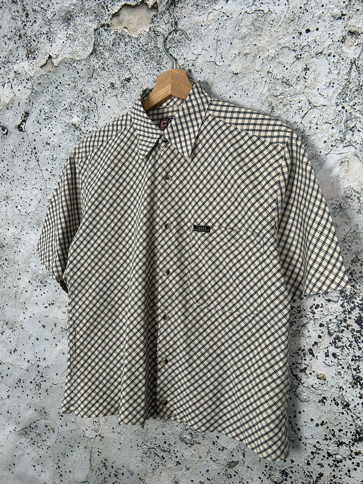 Chaps Ralph Lauren Chaps Ralph Lauren Cropped Boxy Shirt Gorpcore Drill Size US S / EU 44-46 / 1 - 2 Thumbnail