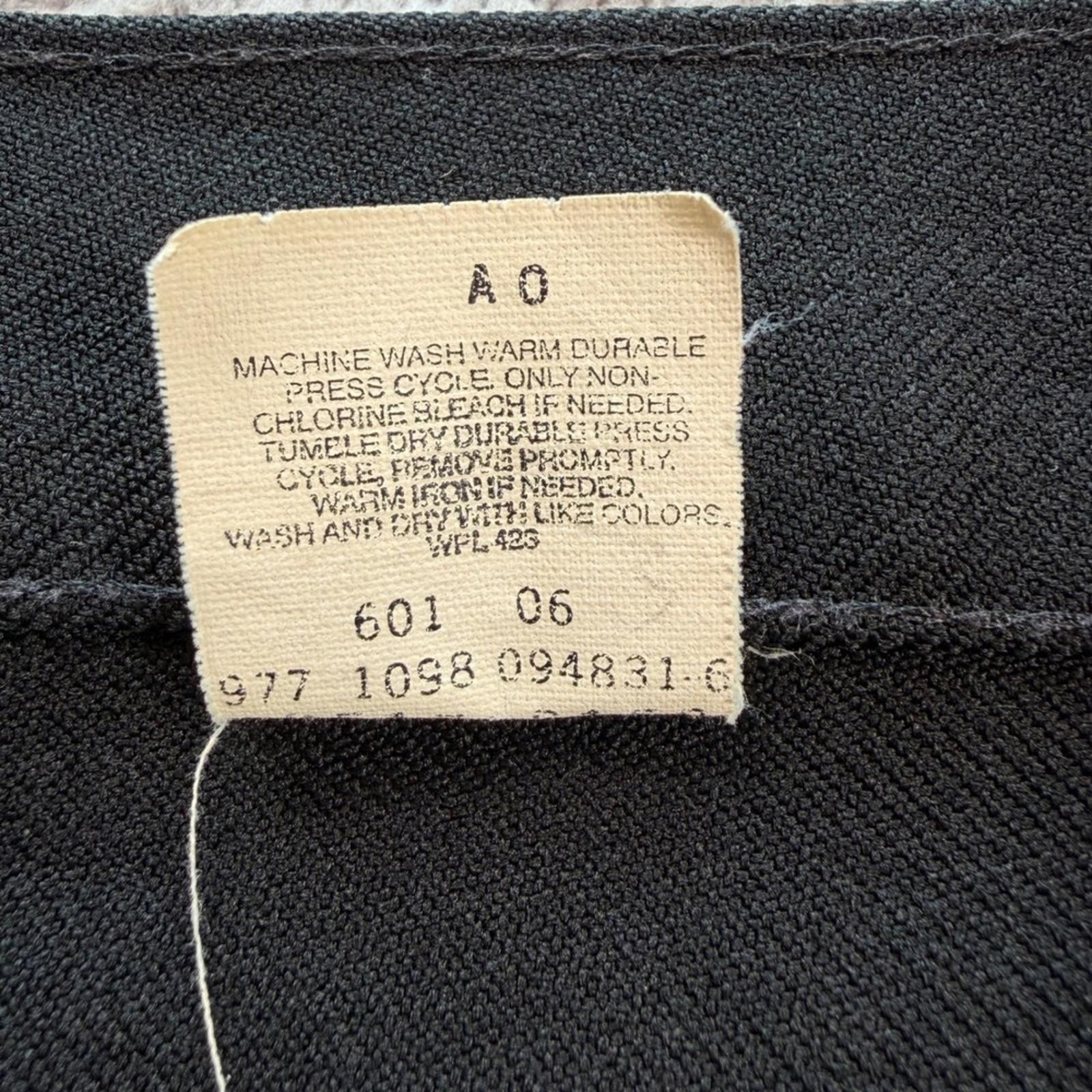 Levi's Vintage 90s Levis 601 Black Bootcut Pants Mens 40x30 Western Size 48R - 6 Thumbnail