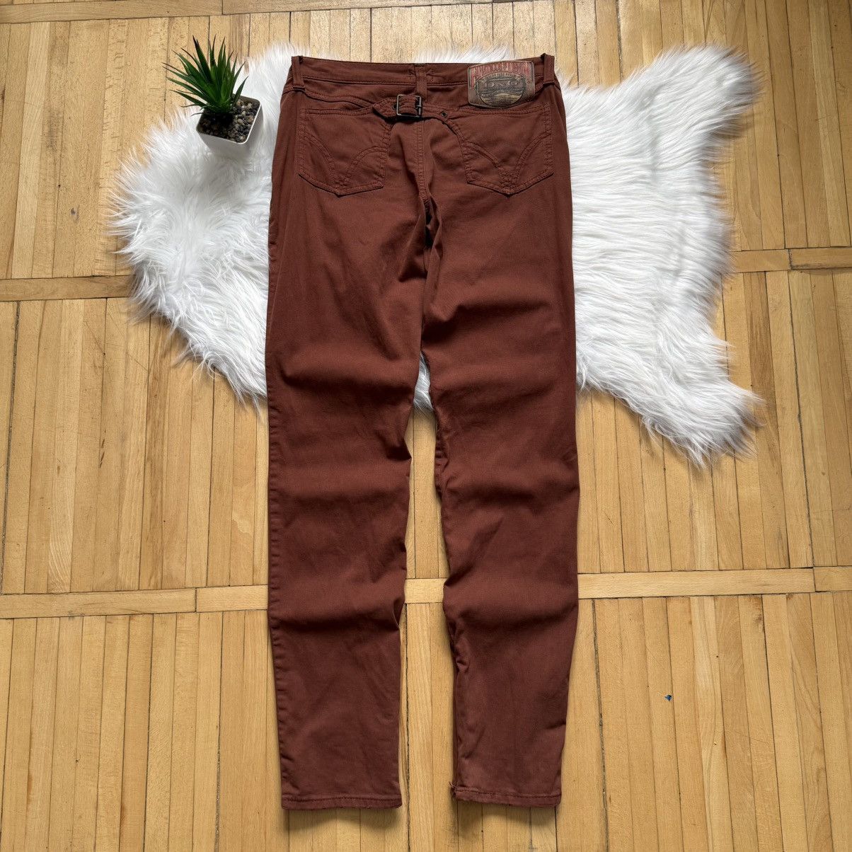 Dolce & Gabbana 📌 Vintage Dolce&Gabbana Low Rise Archive 00s Y2K Jeans Size 29" - 1 Thumbnail