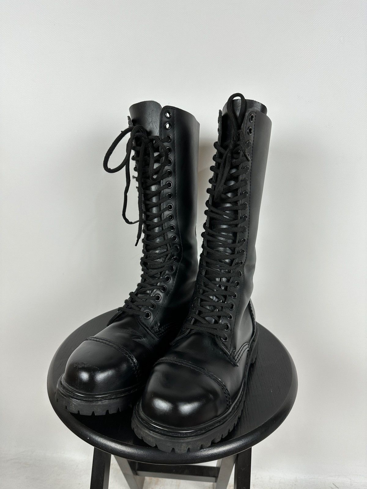 Vintage Vintage Undercover High Leather Steel Toe England Boots Size US 7.5 / EU 40-41 - 6 Thumbnail