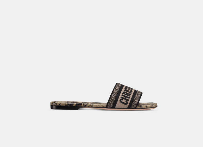 o1w1db10625 KCQ209 Dway Slides in Beige/Black