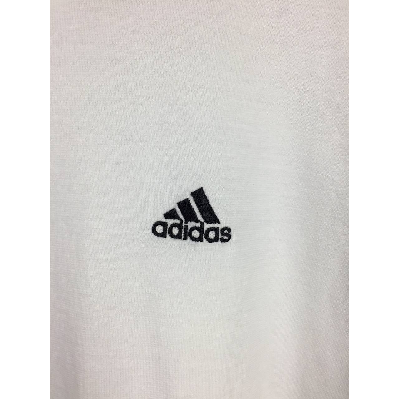 Adidas × Vintage Adidas Small Logo Casual Essentials Boxy Style Tee Size L Size US L / EU 52-54 / 3 - 4 Thumbnail