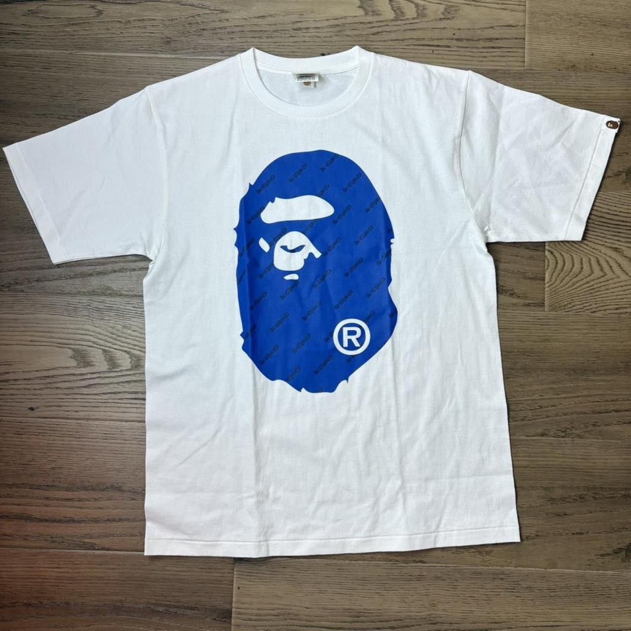 Bape hexagram big head ape tee