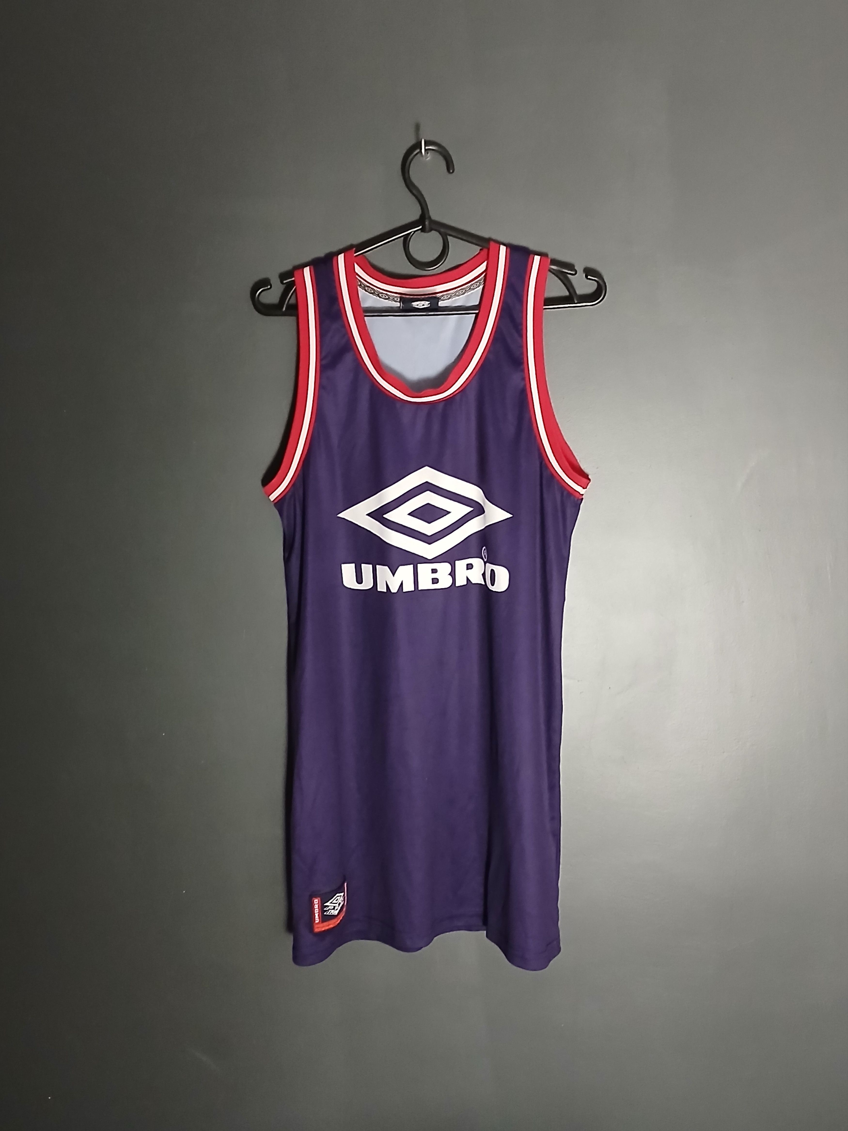 NBA Vintage Umbro Basketball Training Jersey T-Shirt Size US M / EU 48-50 / 2 - 1 Thumbnail