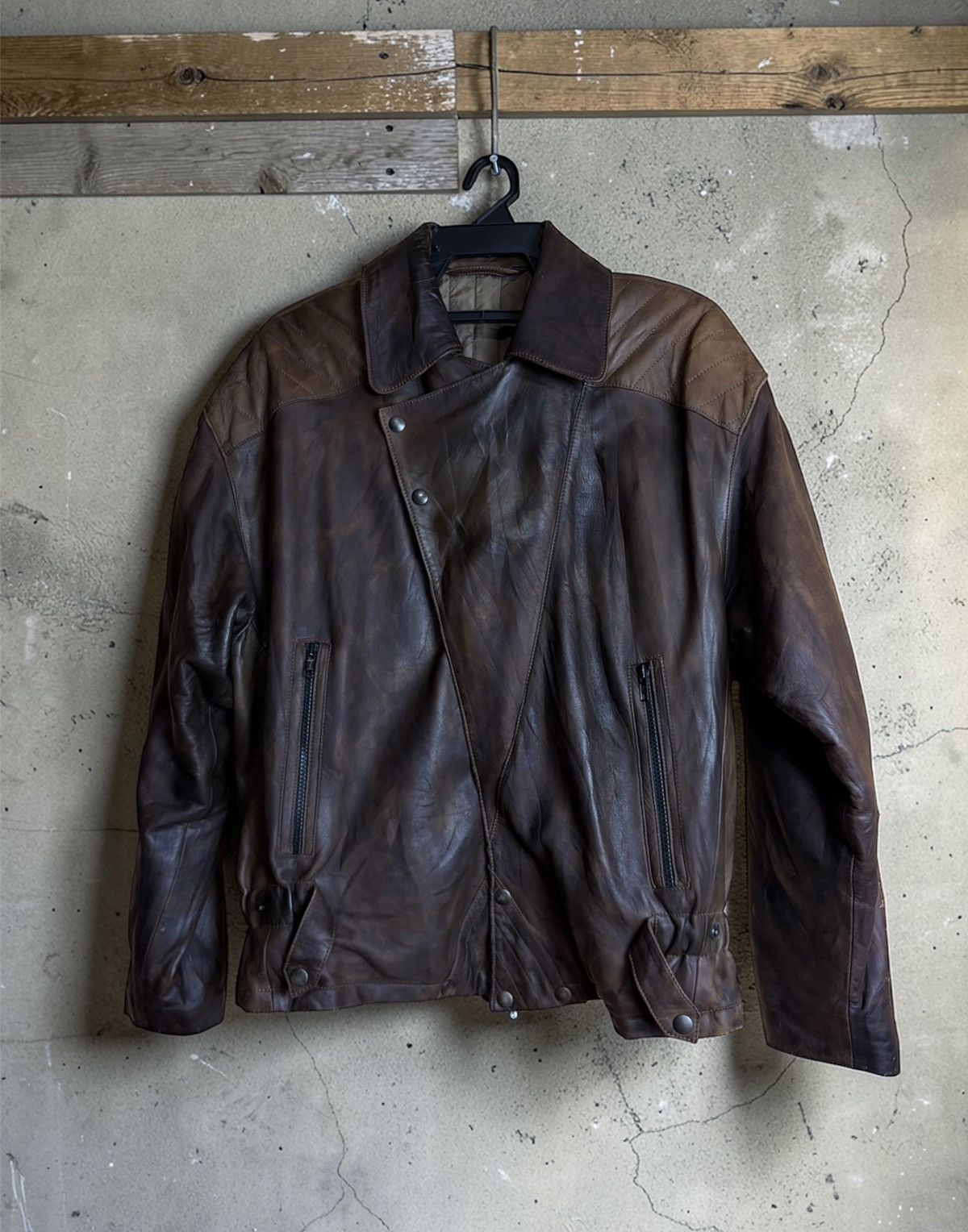 Loewe 1980s Loewe Madrid 1846 Vintage lambskin Leather Size US L / EU 52-54 / 3 - 1 Thumbnail