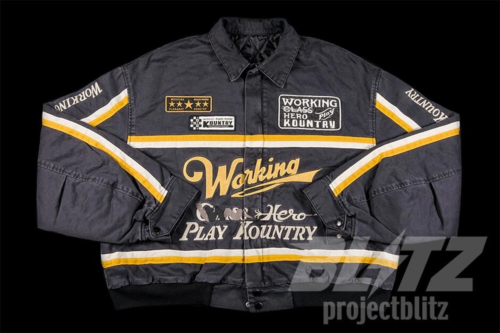 Kapital Kountry Kapital Kountry Chino AD Racing Drizzler Jacket Black Size 2 Size US M / EU 48-50 / 2 - 2 Thumbnail